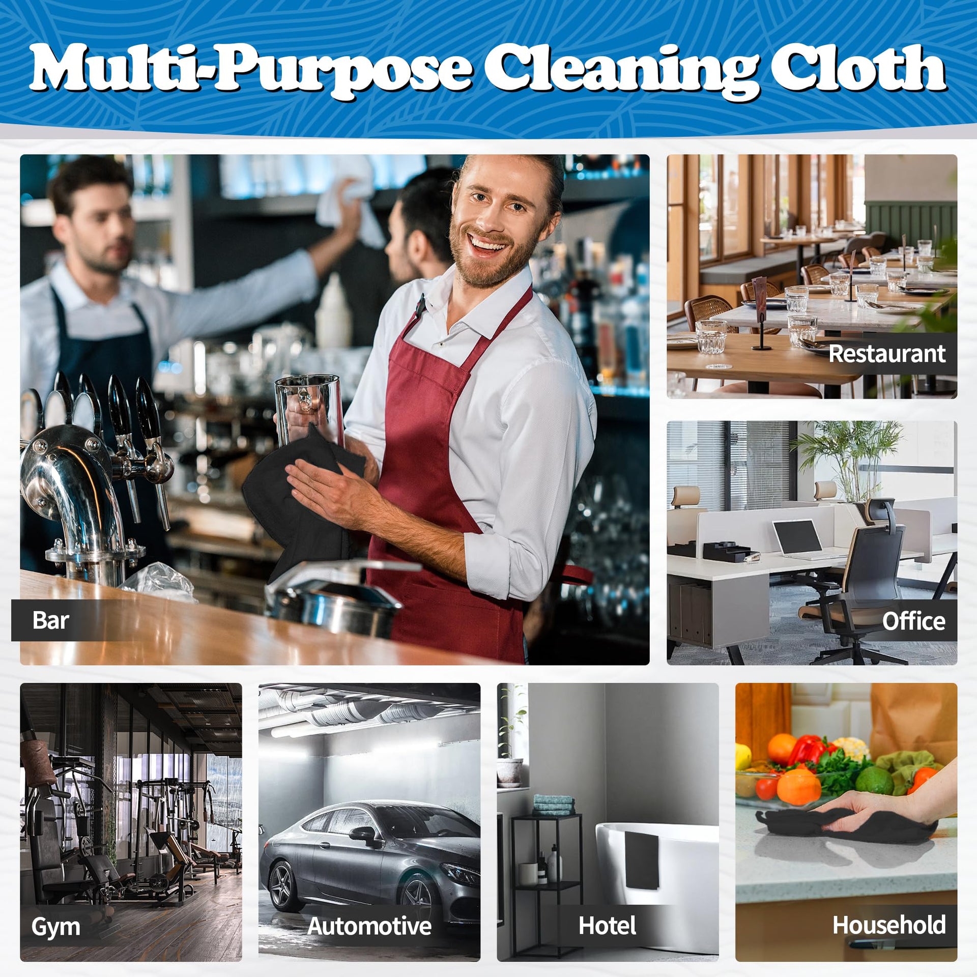 Microfiber Cleaning Cloth (24 Count)