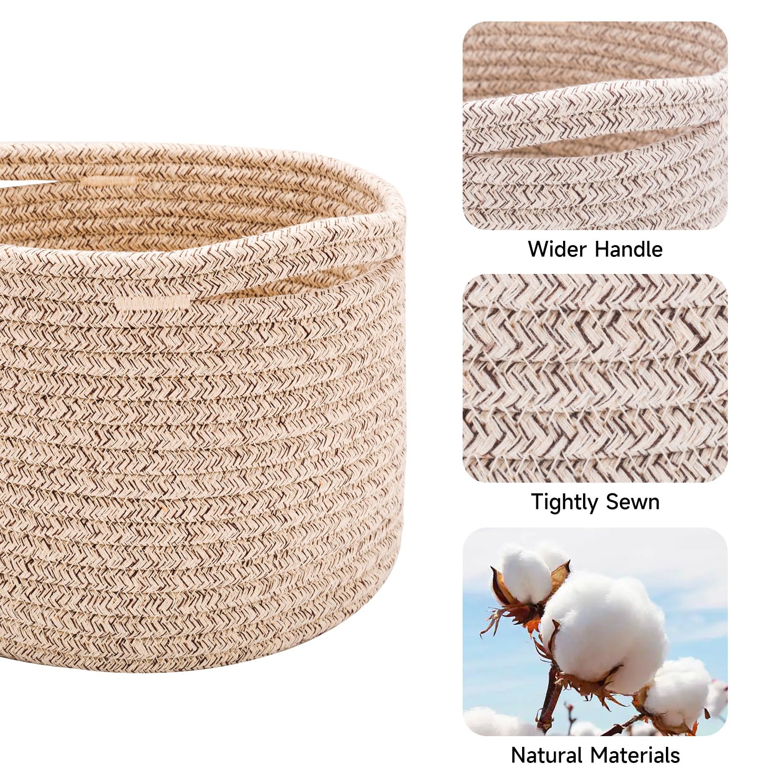 Small Basket for Organizing (3 Count)