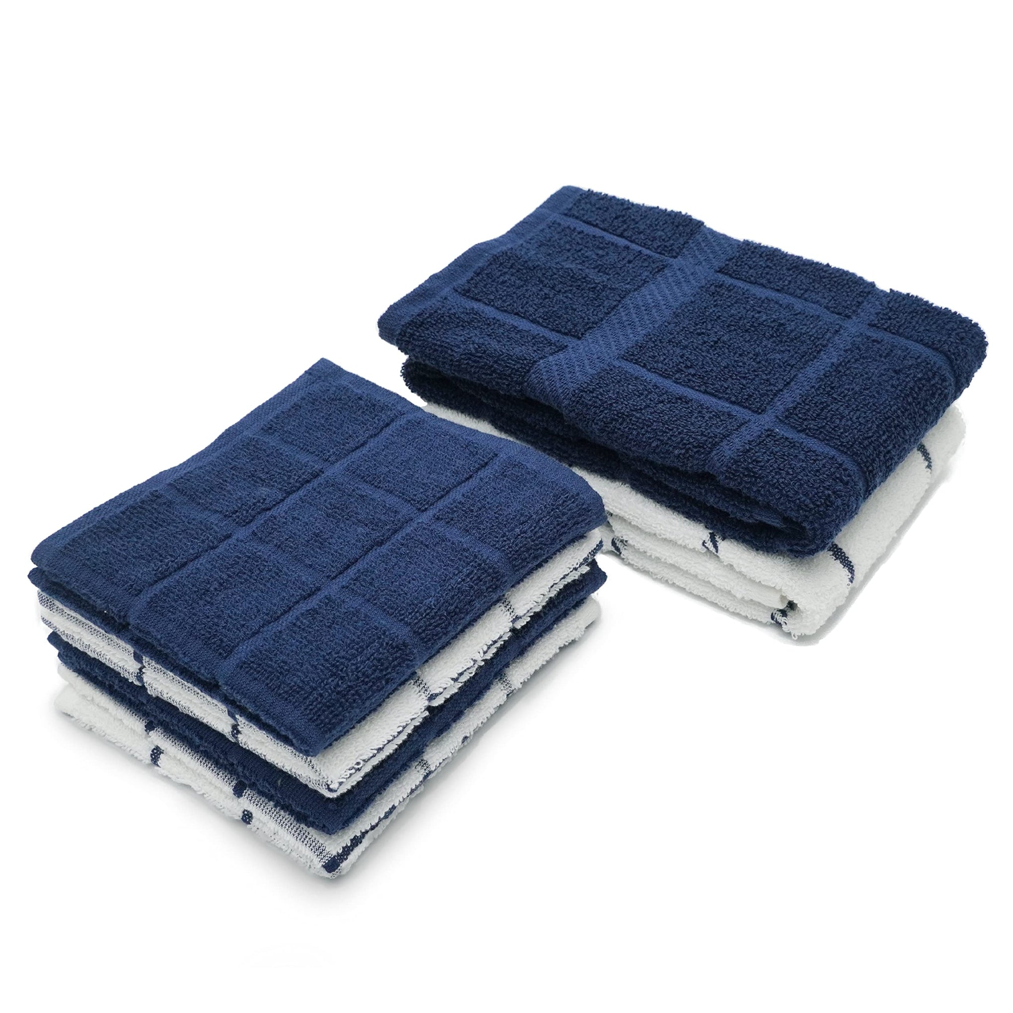 100% Cotton Terry Dish Cloth & Dish Towel (6 Count)