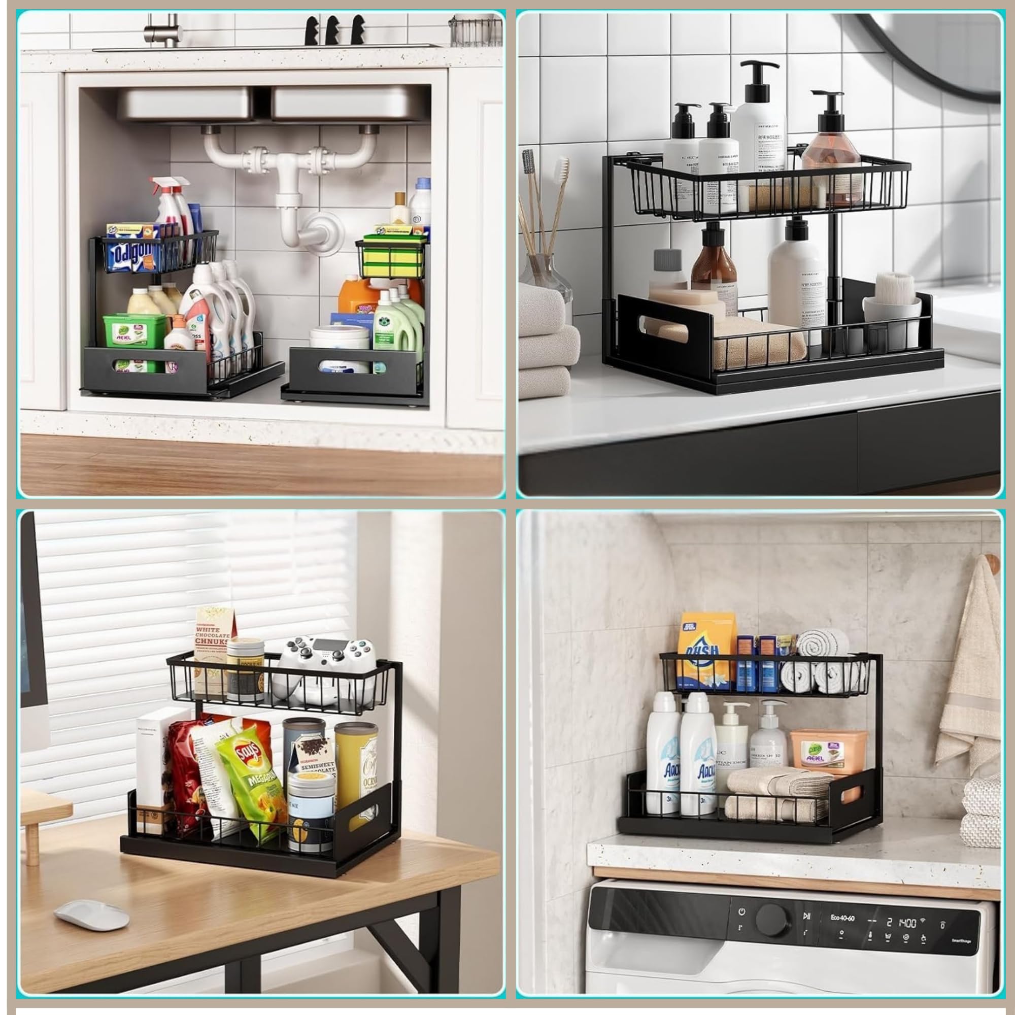 Under Sink Organizer (2 Count)