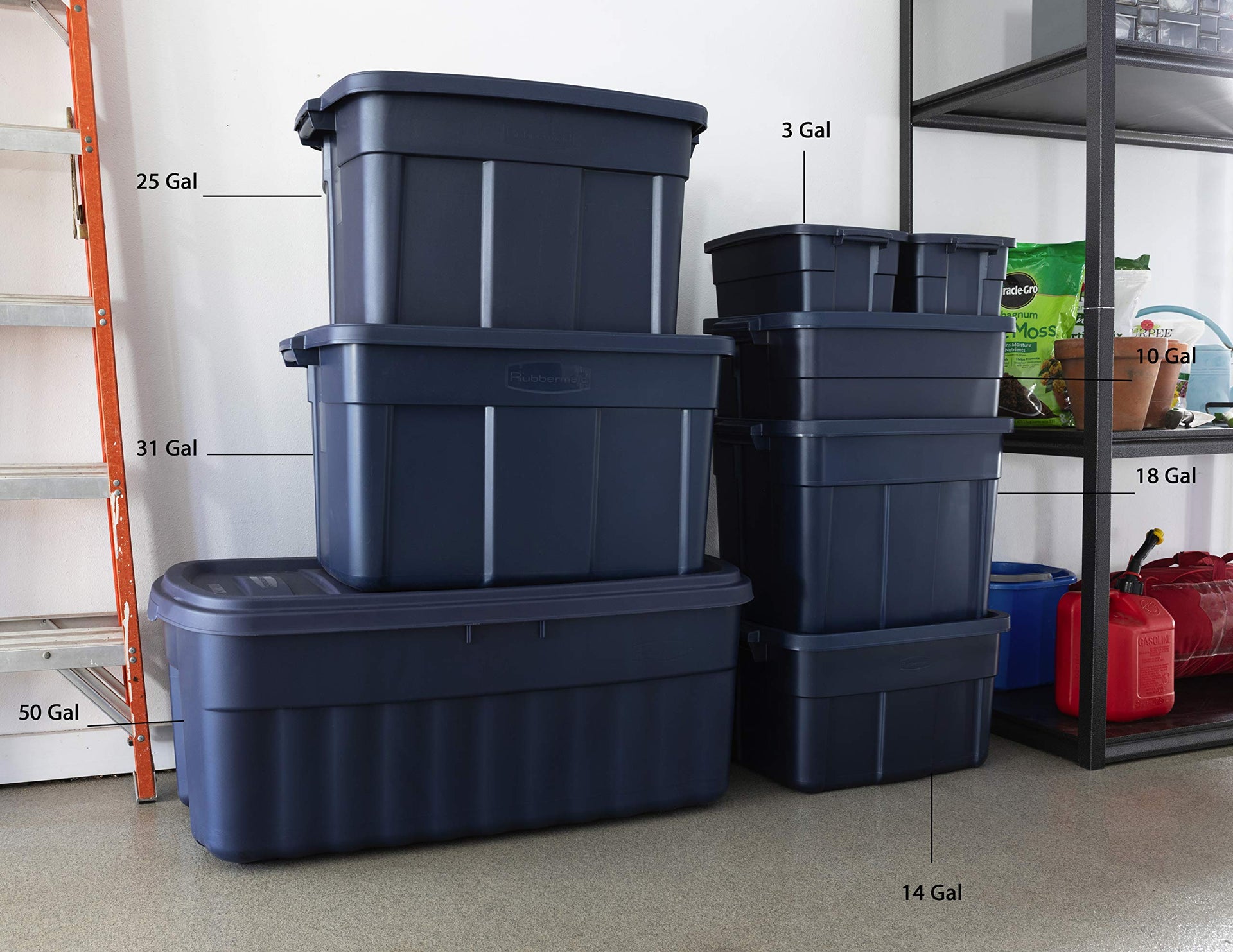 Roughneck Tote 25 Gal (4 Count)