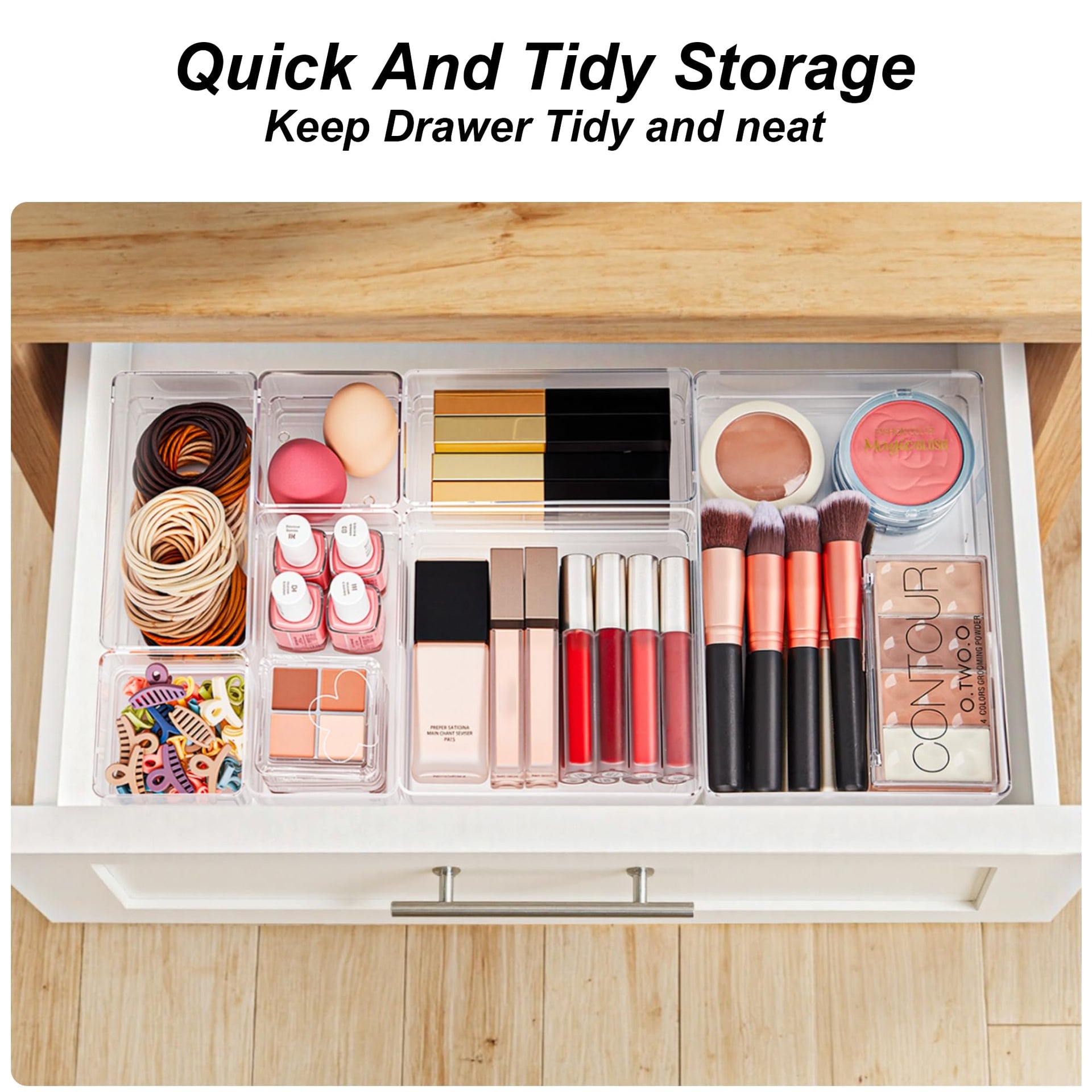 7 PCS Drawer Organizer (7 Count)