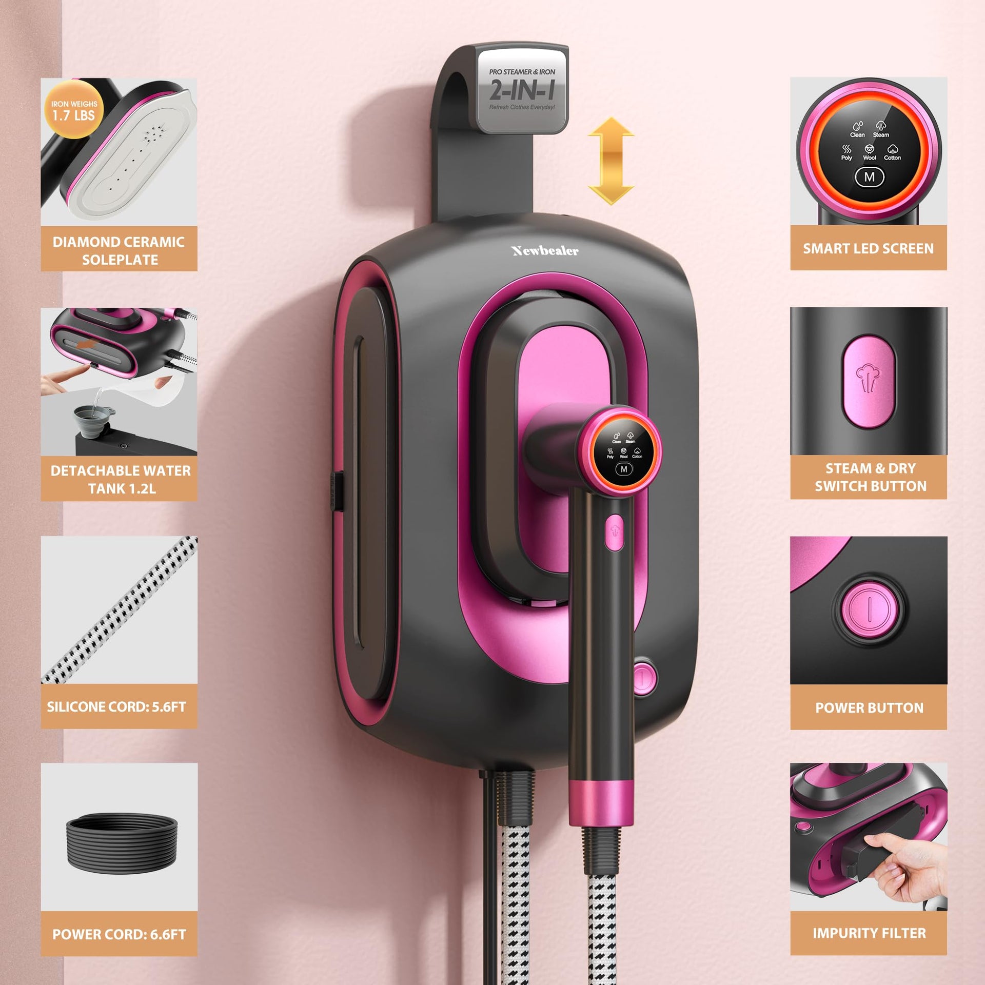 2In1 Pro Station Iron