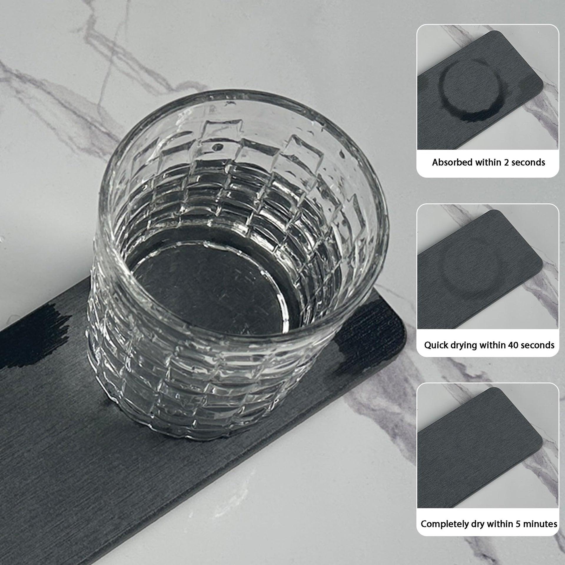 2 Pcs Sink Stone Soap Trays (2 Count)