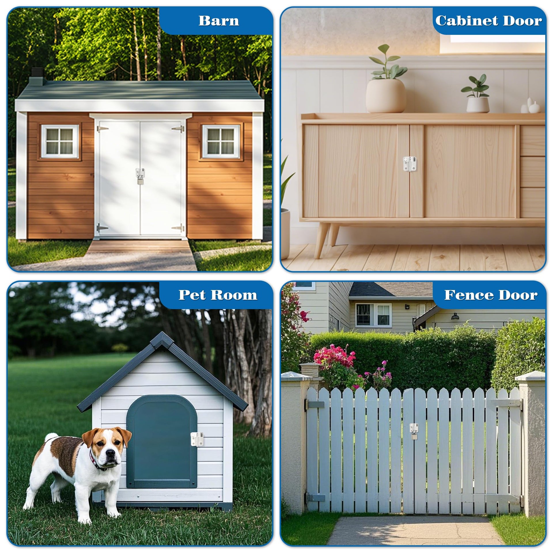 Flip Latch Door Latch Heavy Duty Gate Latch Barn Door Lock