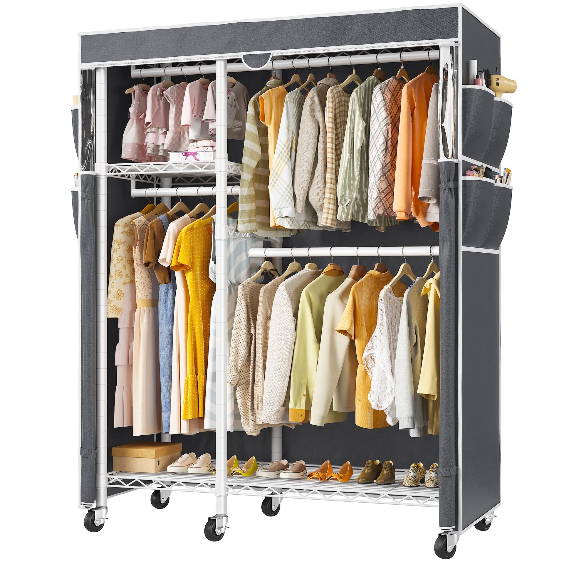 Clothes Rack with Cover