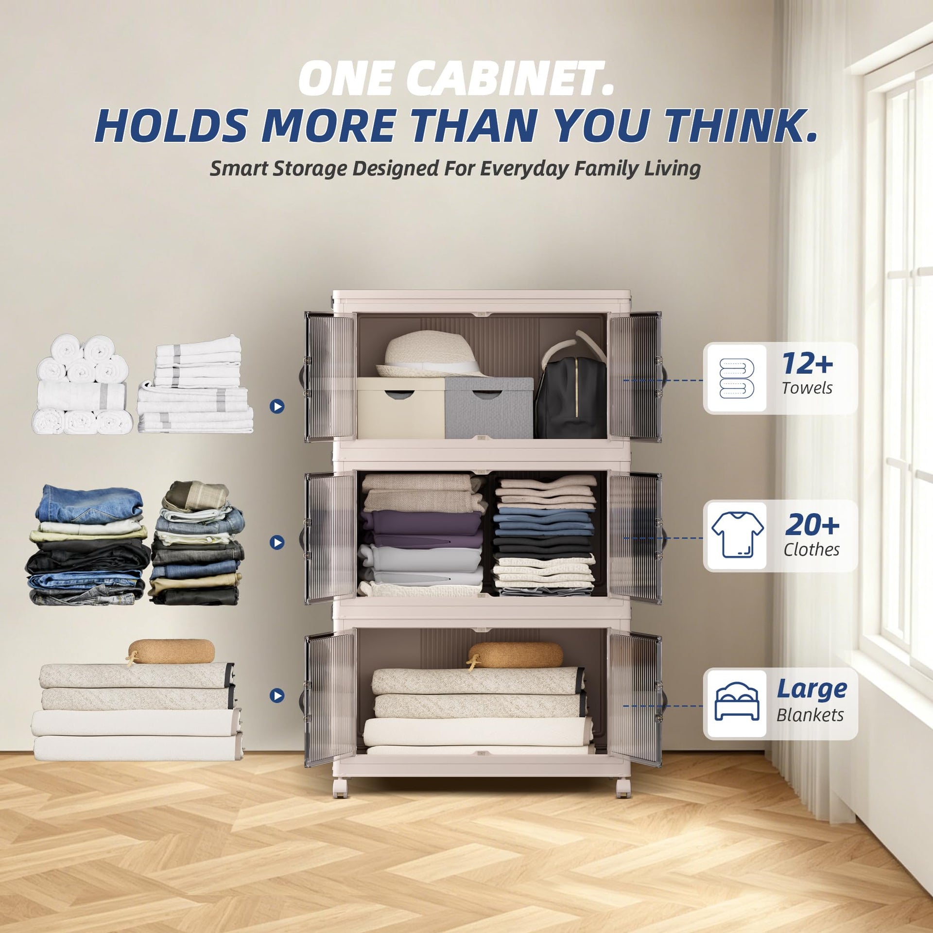 348Qt Stackable Storage Bins
