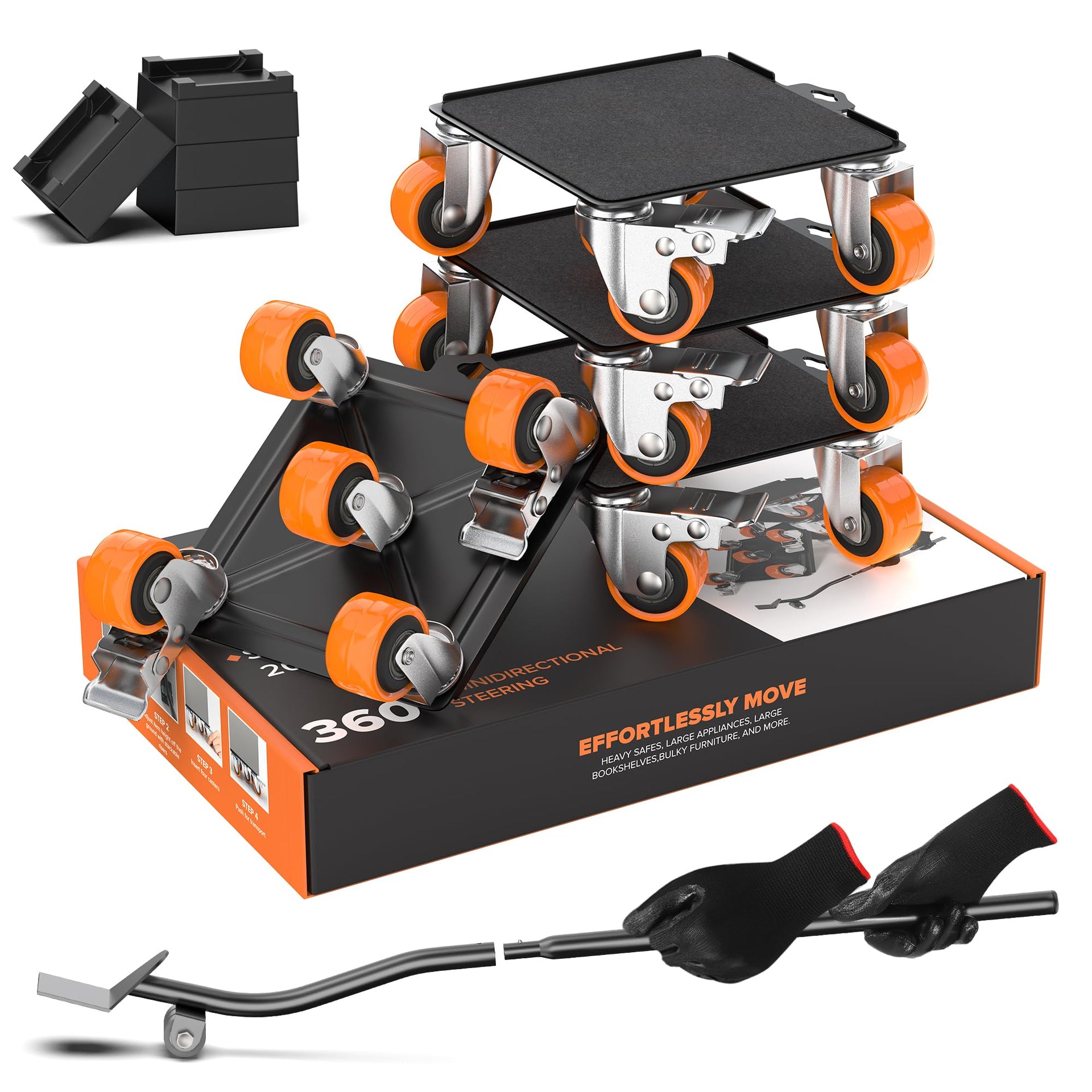 2000 lb Capacity (4 Count)