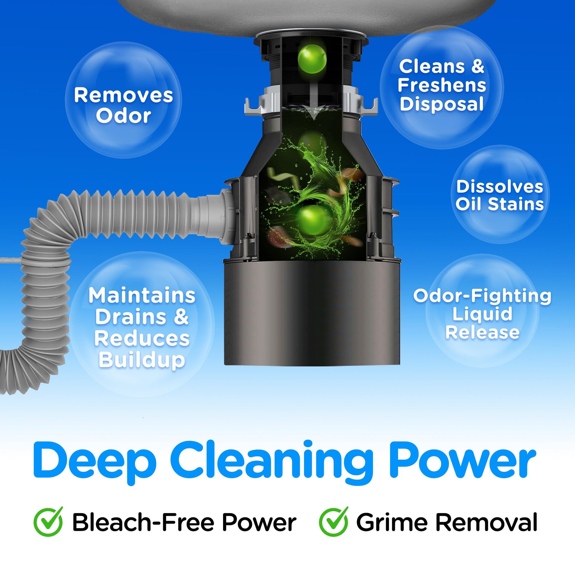 Plink Compac Garbage Disposal Cleaner (30 Count)