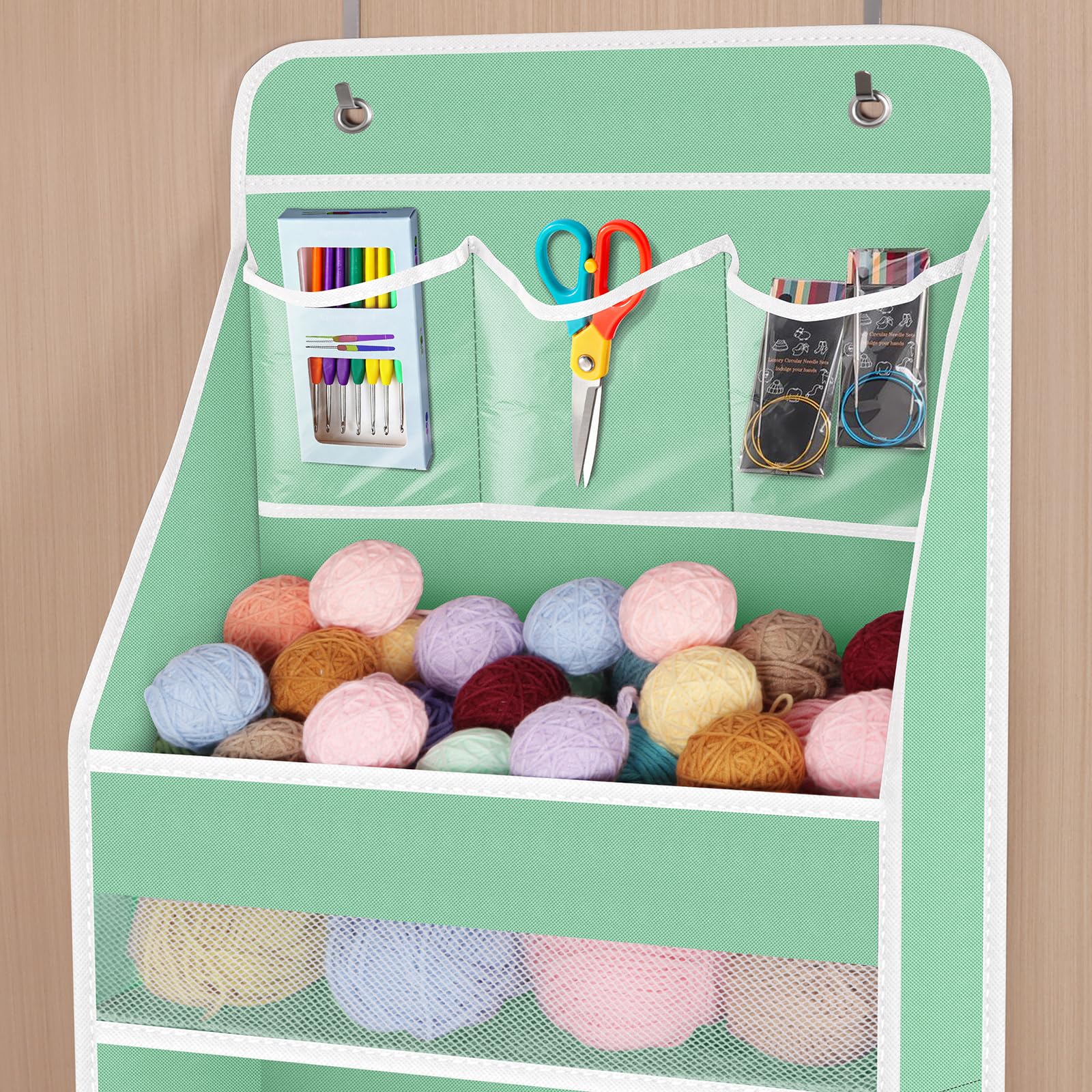 Fabric Over Door Hanging Organizer for Baby Nursery