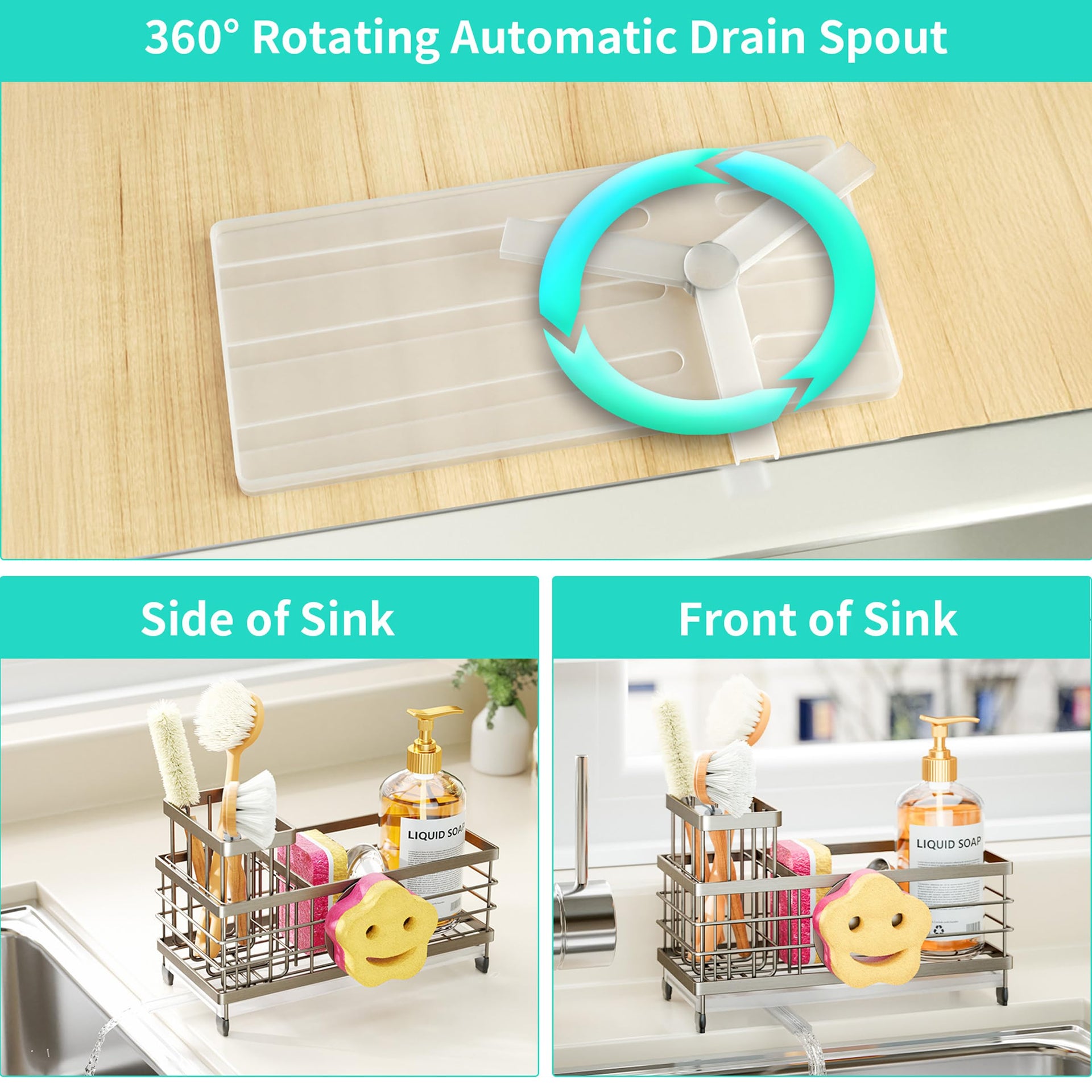 Sink Caddy Sponge Holder
