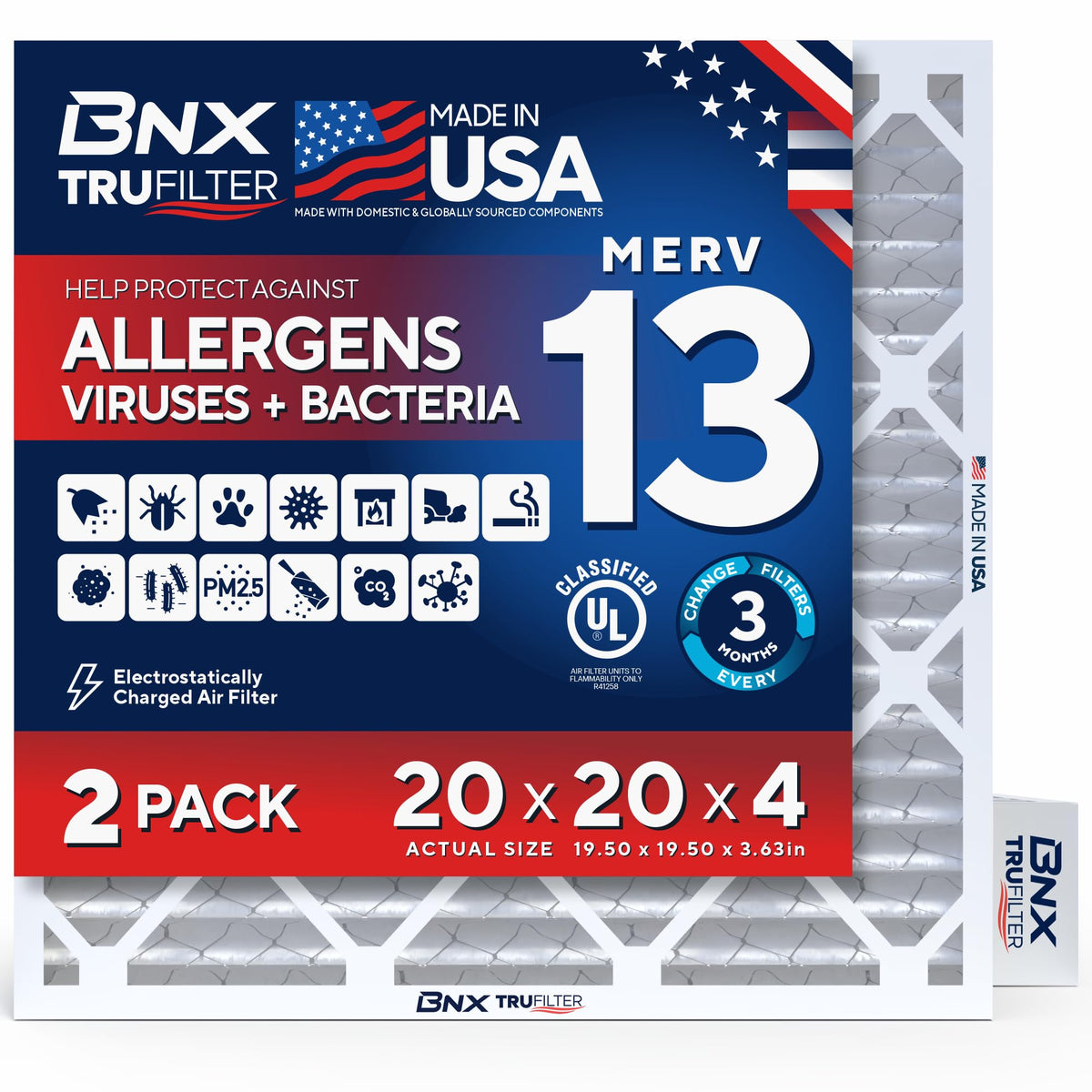 TruFilter 20x20x4 (2 Count)