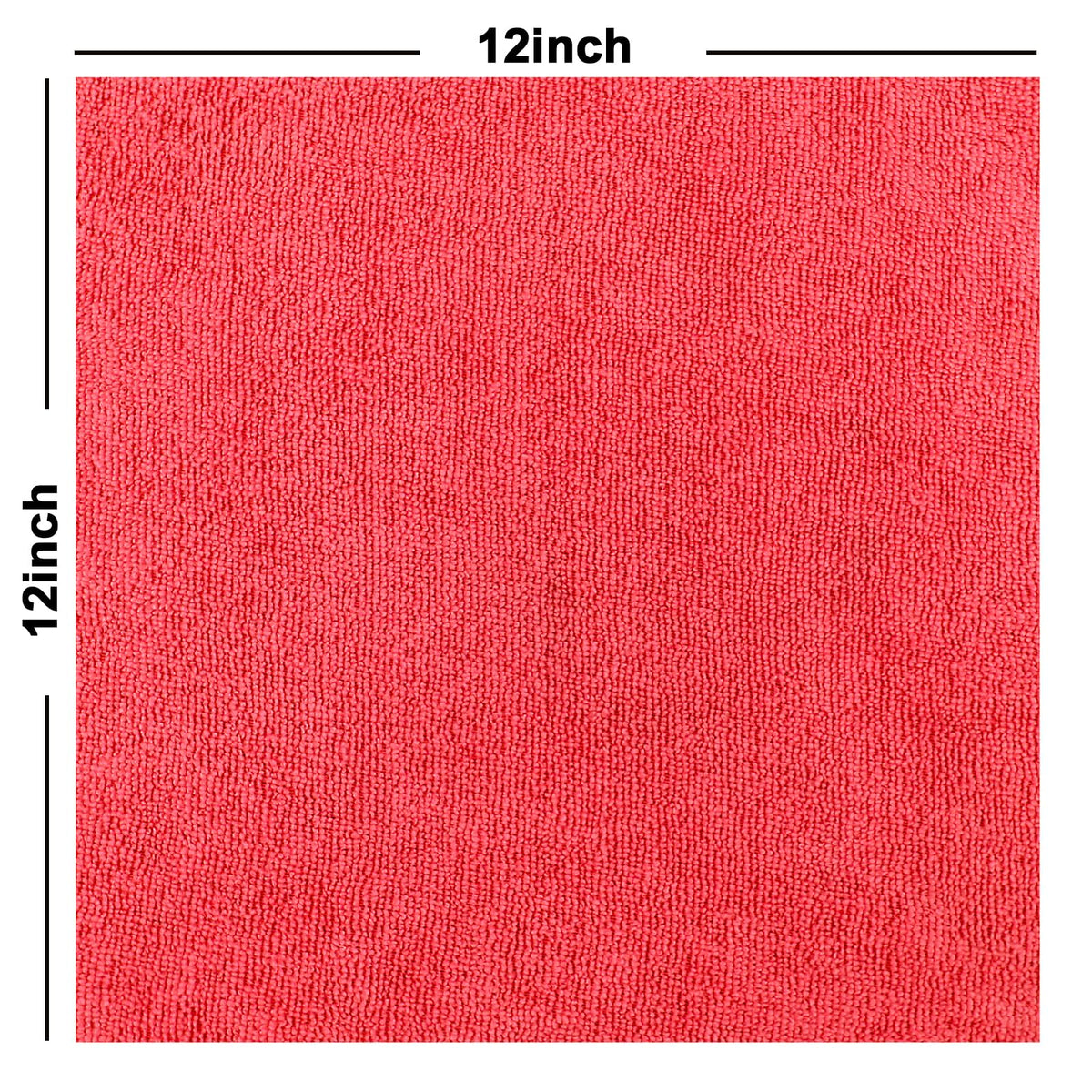 50PK Profesional Resuable Lint Free Microfiber Edgeless Cleaning Cloth Cleaning Rags (50 Count)