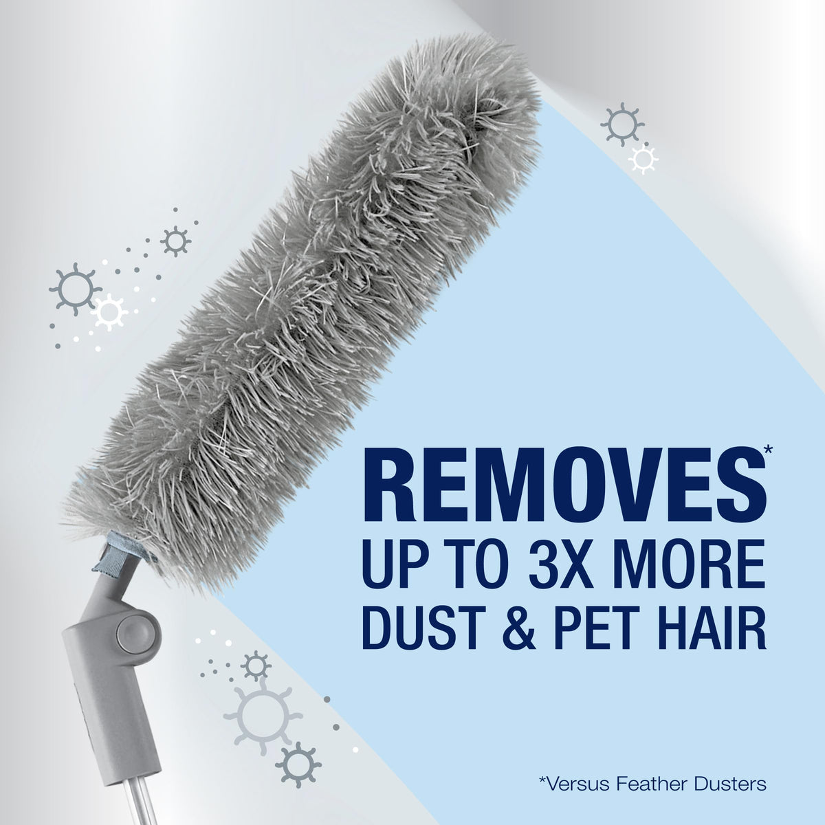 High Performance Dusting System with Extendable Handle