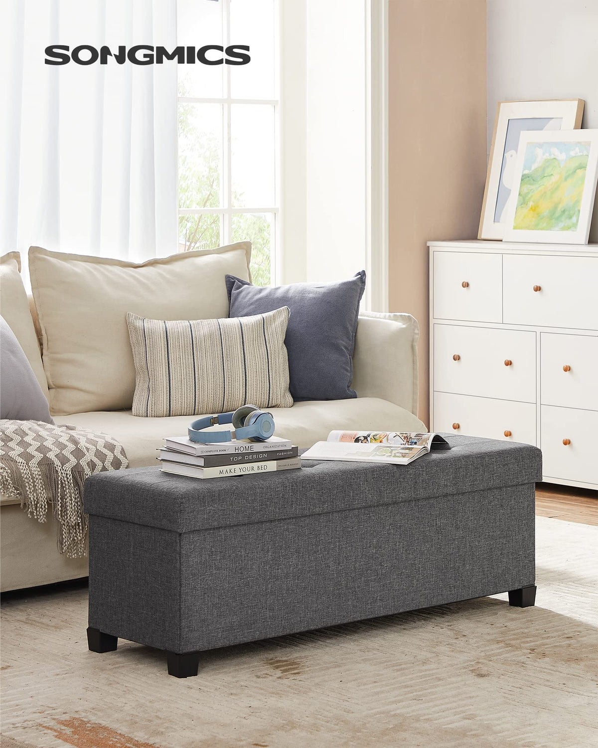 Storage Ottoman Bench