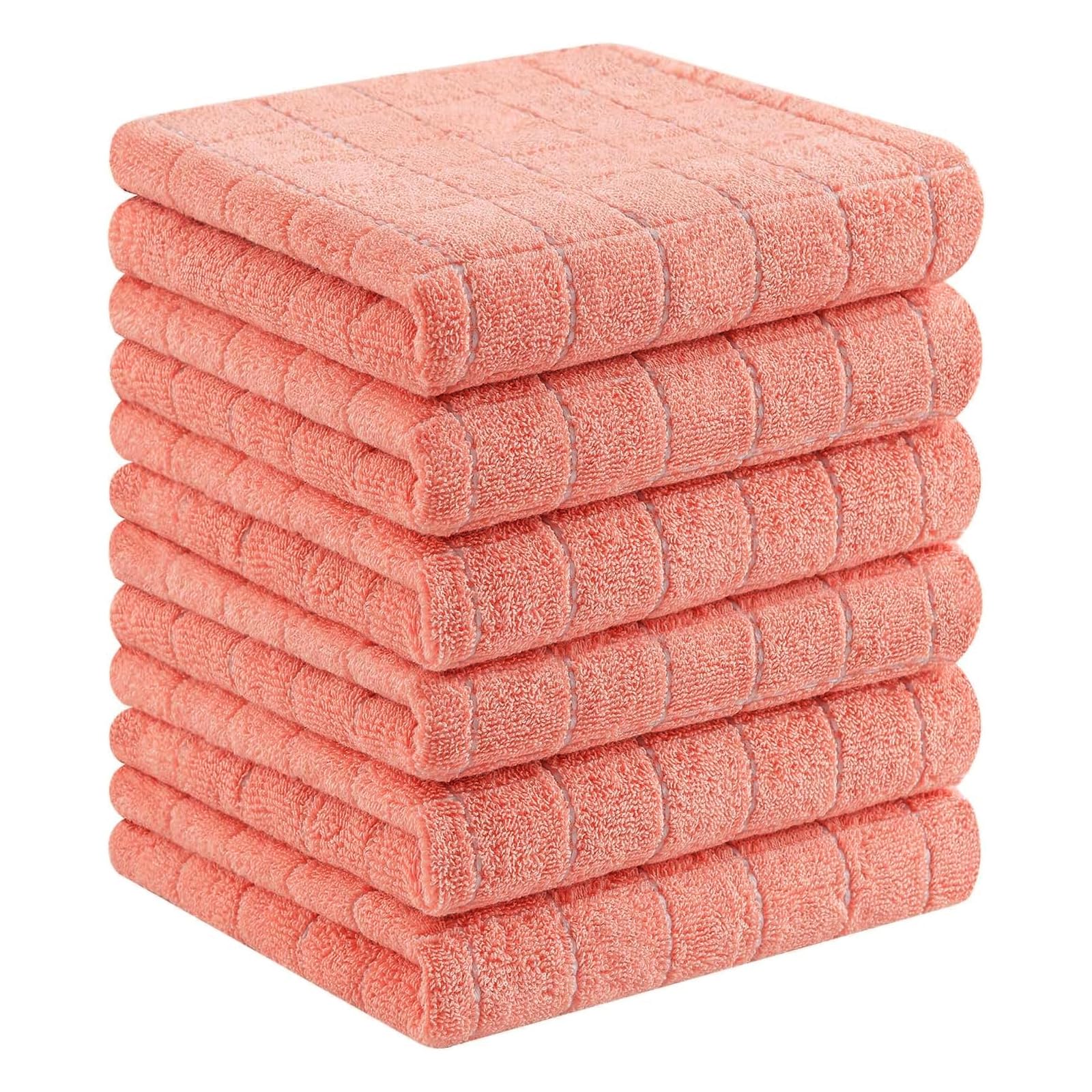 100% Cotton Terry Kitchen Towels (6 Count)
