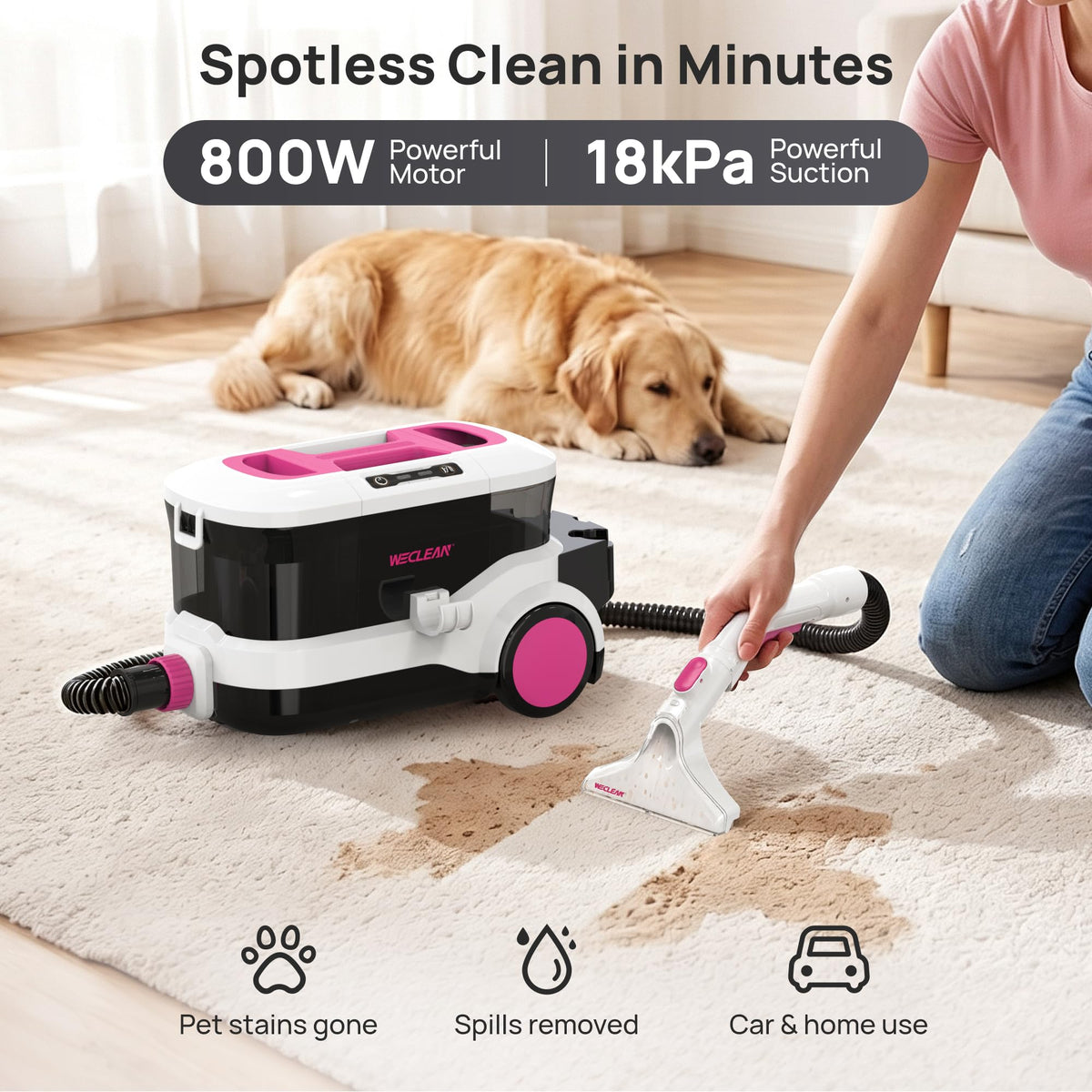 C4 Portable Carpet Cleaner Machine - ModHome Supplies