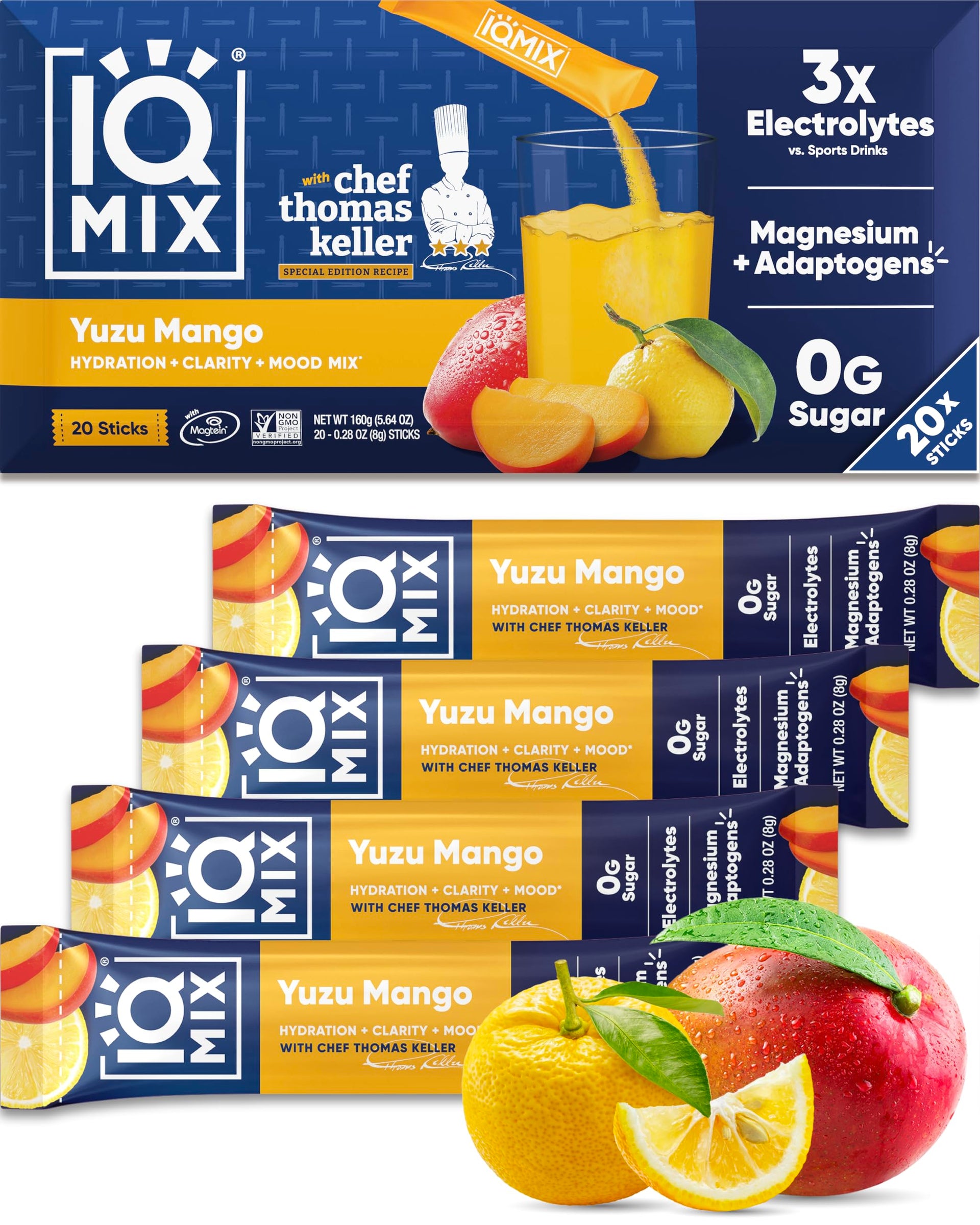 IQMIX Hydration Electrolytes Powder Packets (20 Count)