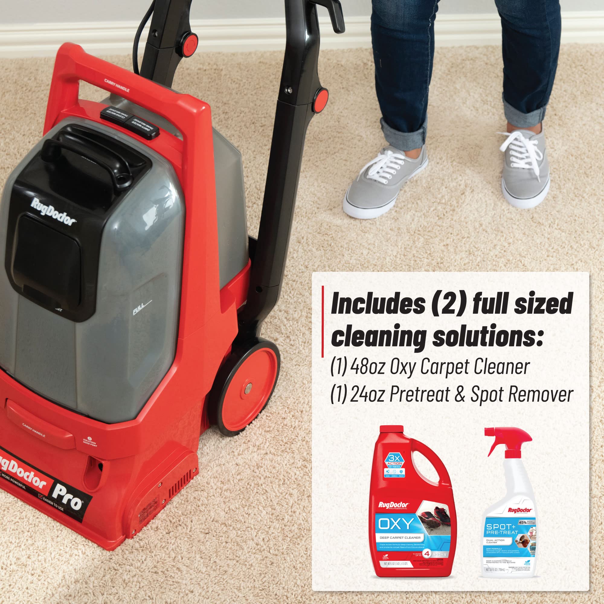 Pro Deep Commercial Carpet Cleaner with Oxy Cleaner Bundle - ModHome Supplies