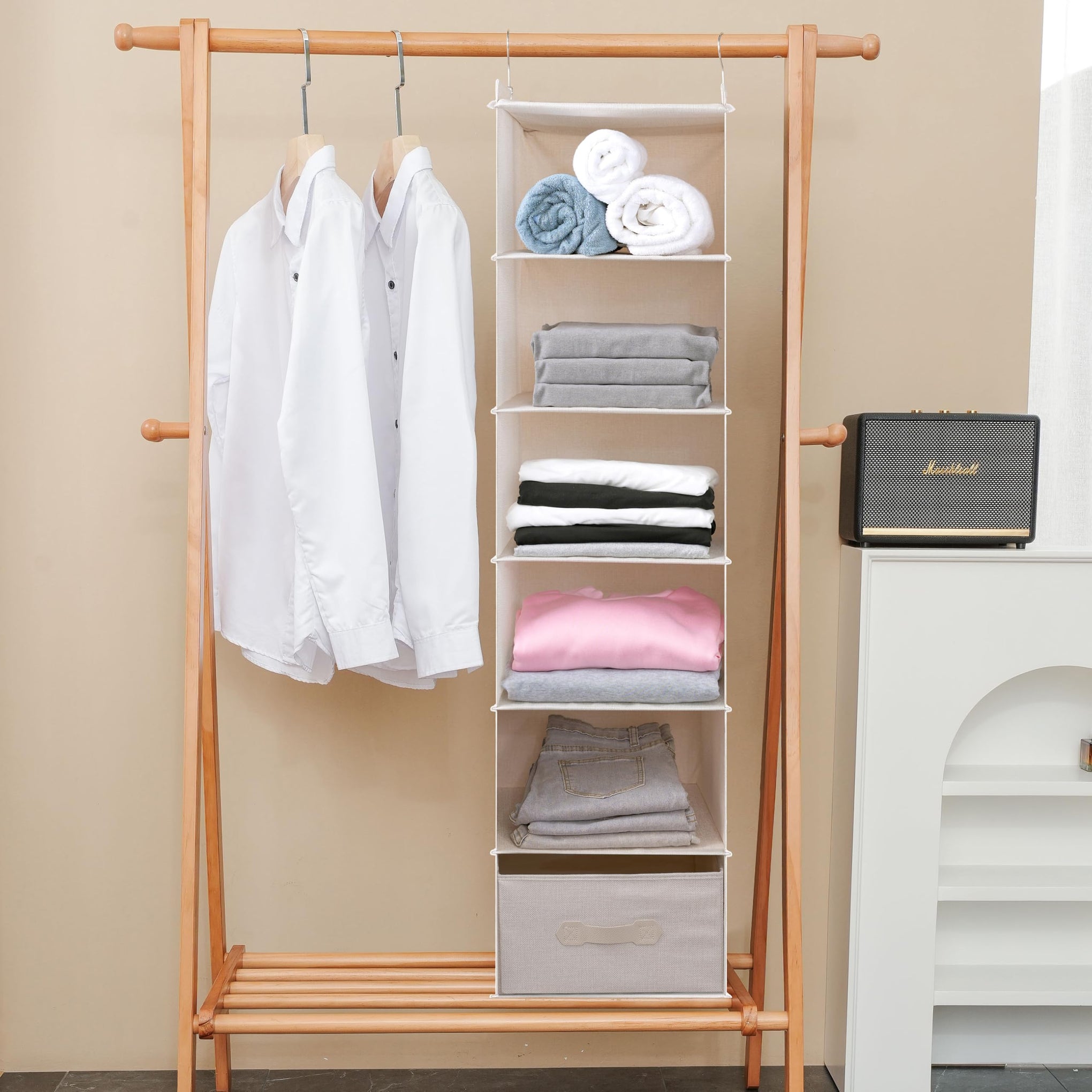 Large Hanging Sweater Organizer for Closet