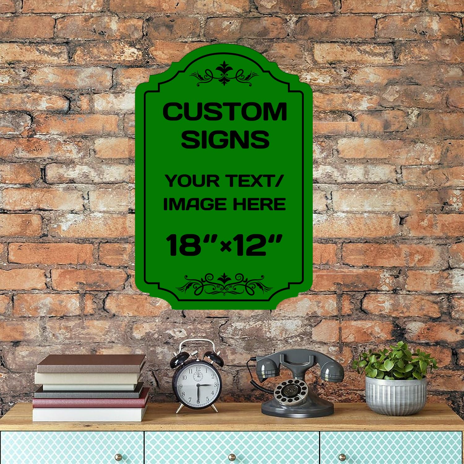 Personalized Aluminum Metal Signs