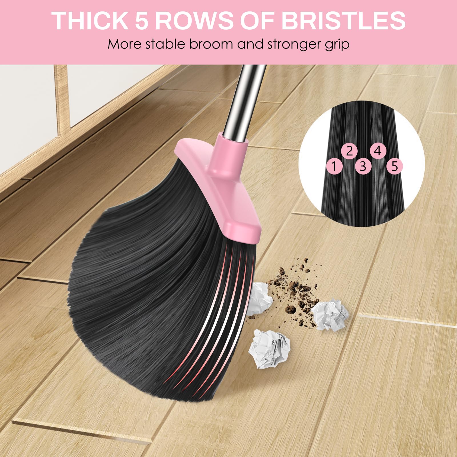 Broom and Dustpan Set for Home
