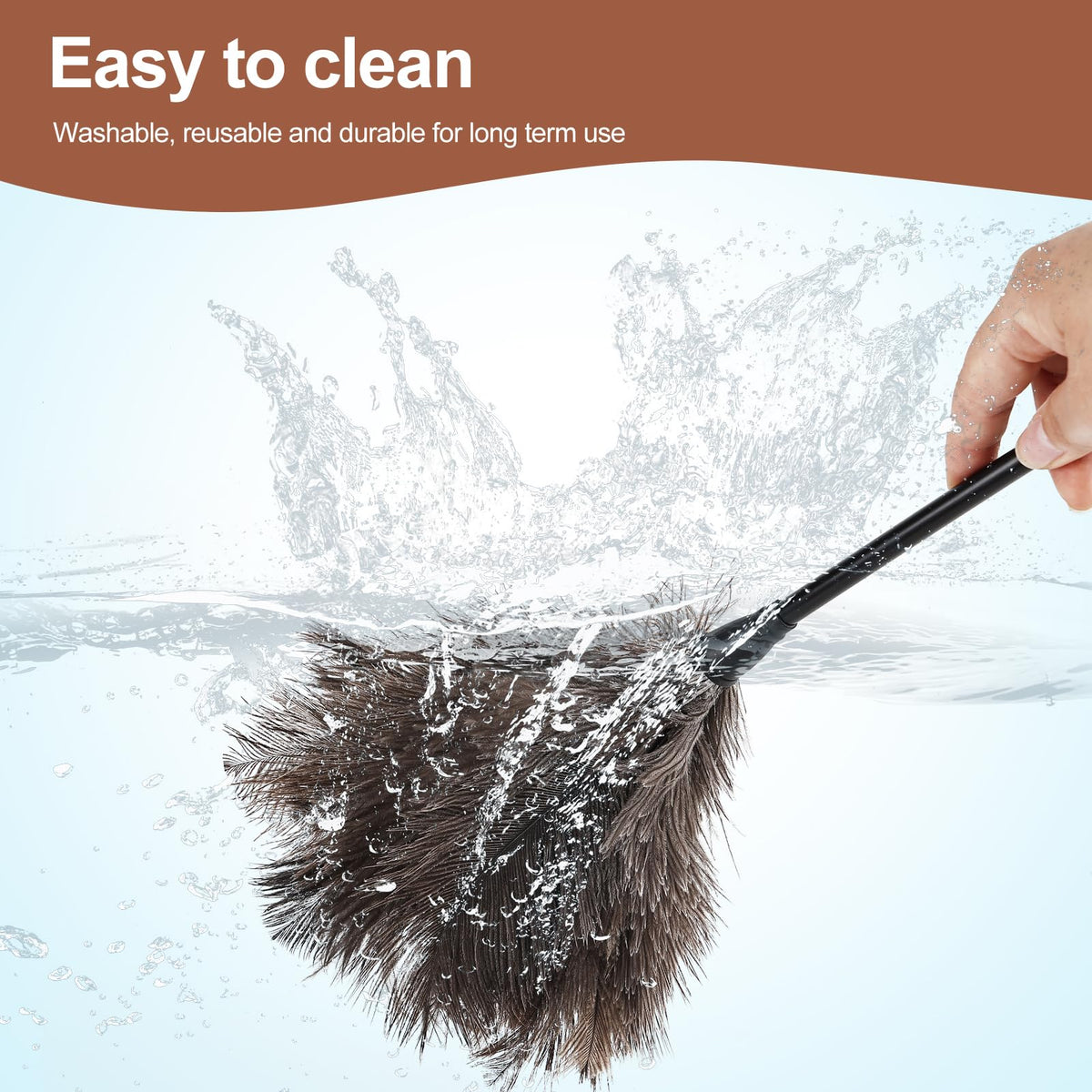 Ostrich Feather Duster (6 Count)