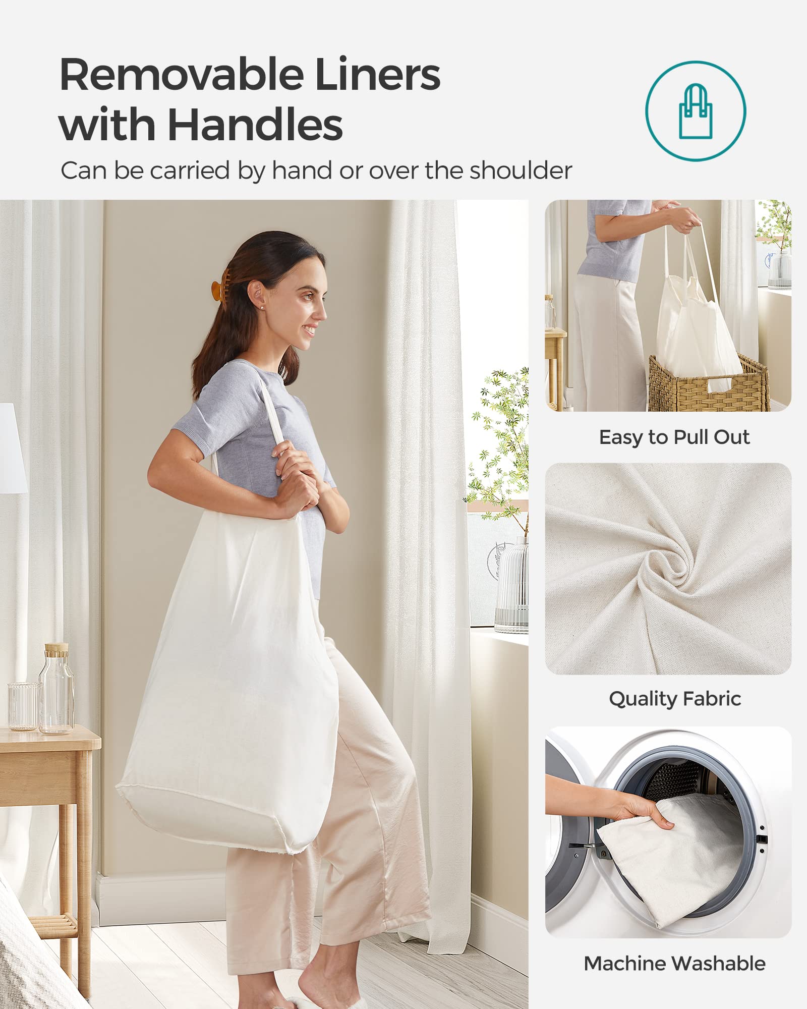 Laundry Hamper with Lid - ModHome Supplies