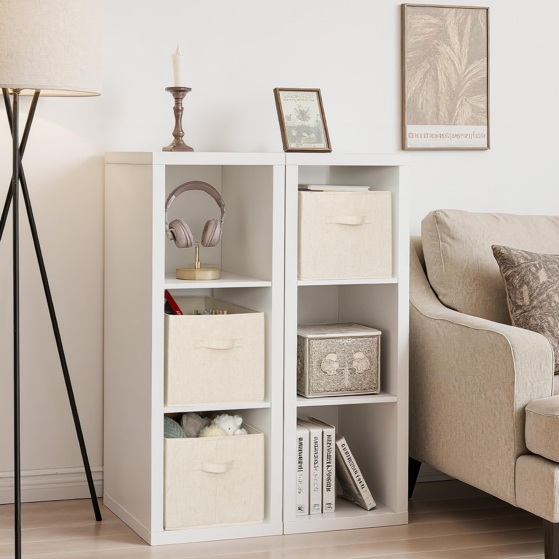 Closet Storage Bins (3 Count)