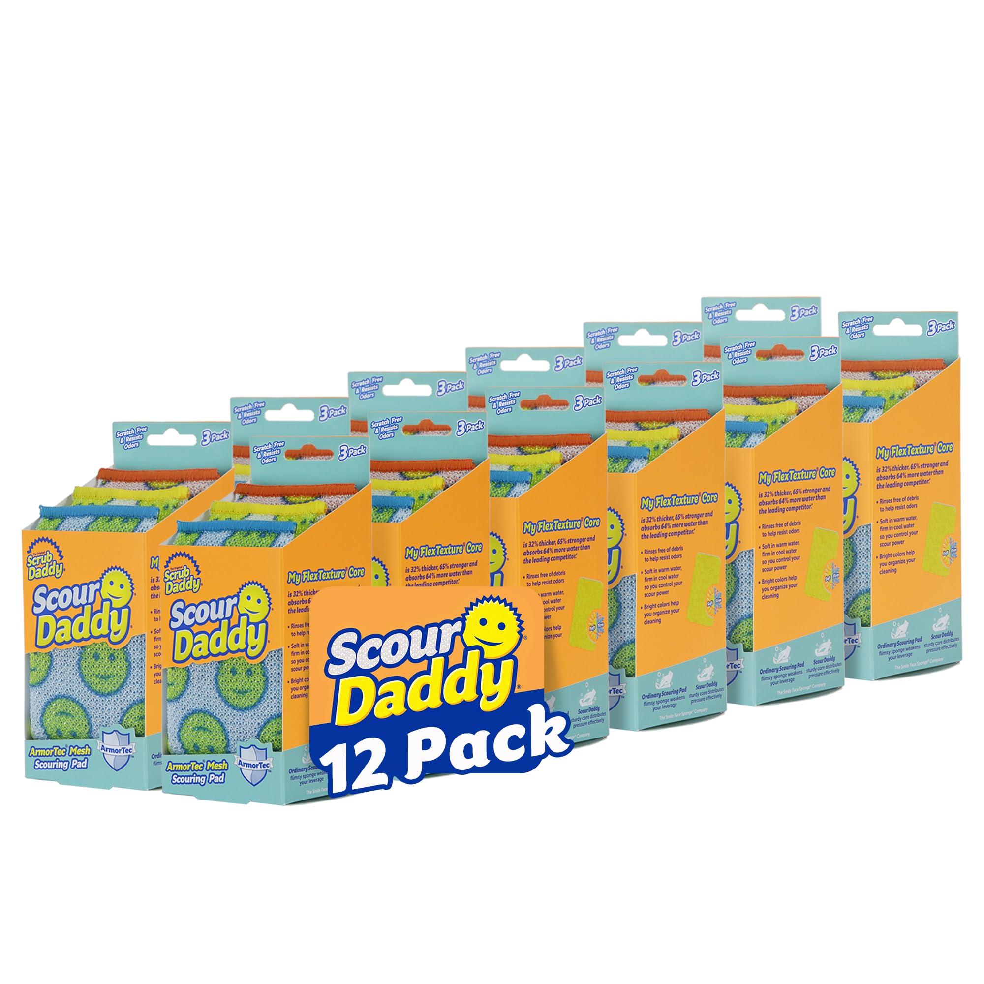 Scour Daddy Scouring Pad (12 Count)