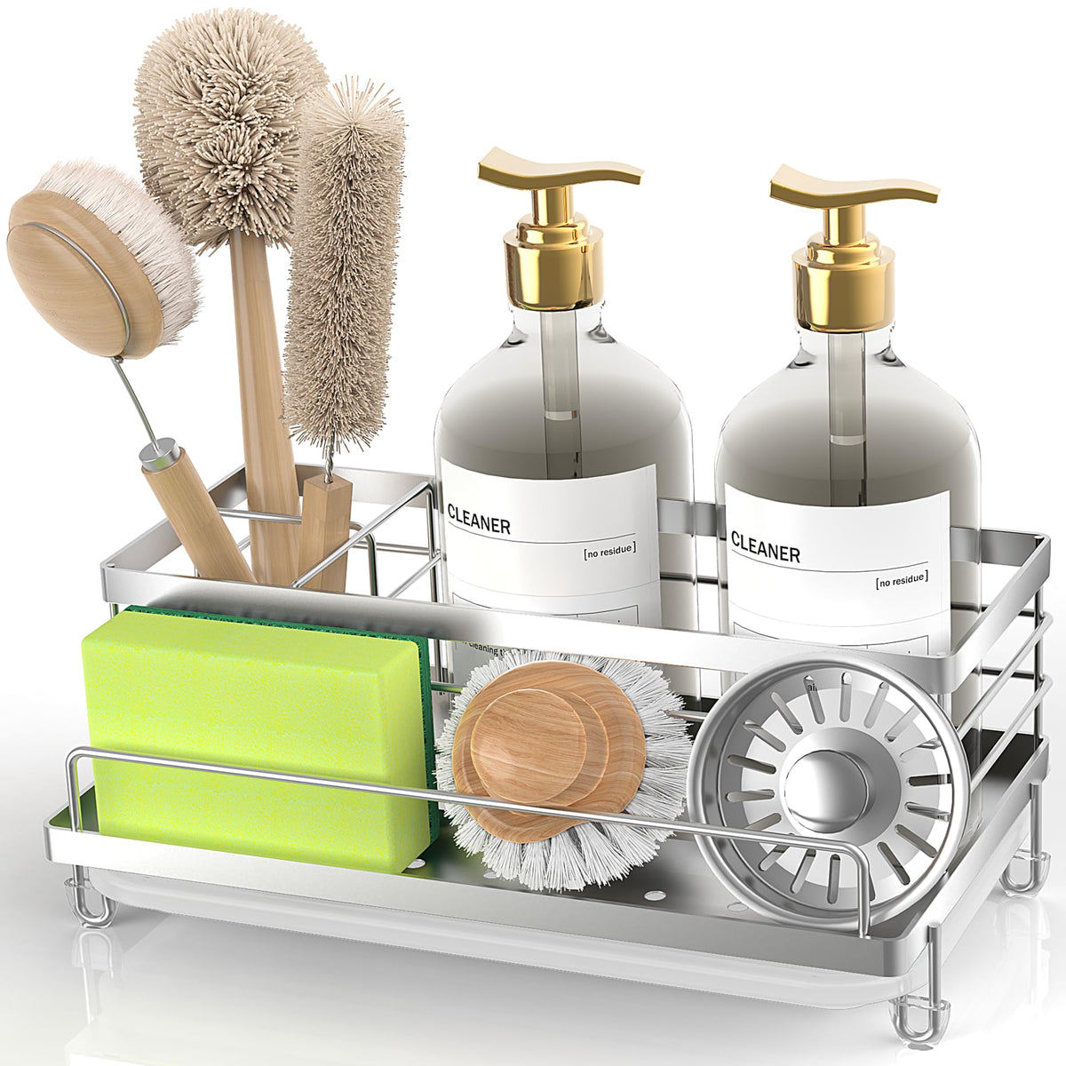 Stainless Steel Sponge Holder for Kitchen