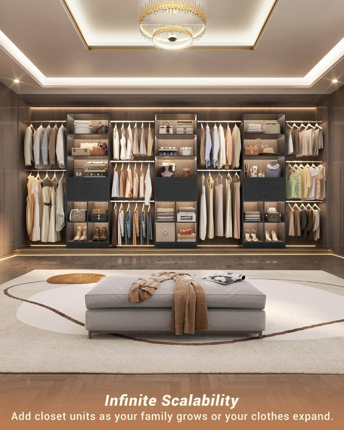 Small Closet System (6 Count)