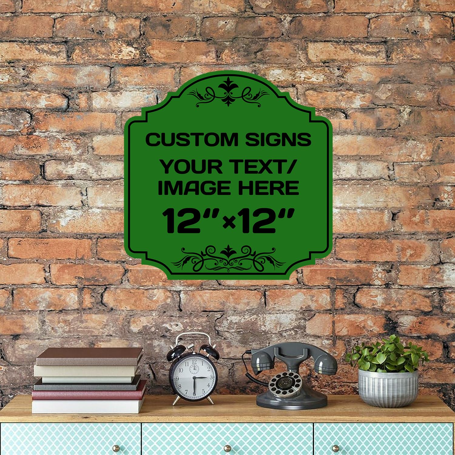 Personalized Aluminum Metal Signs