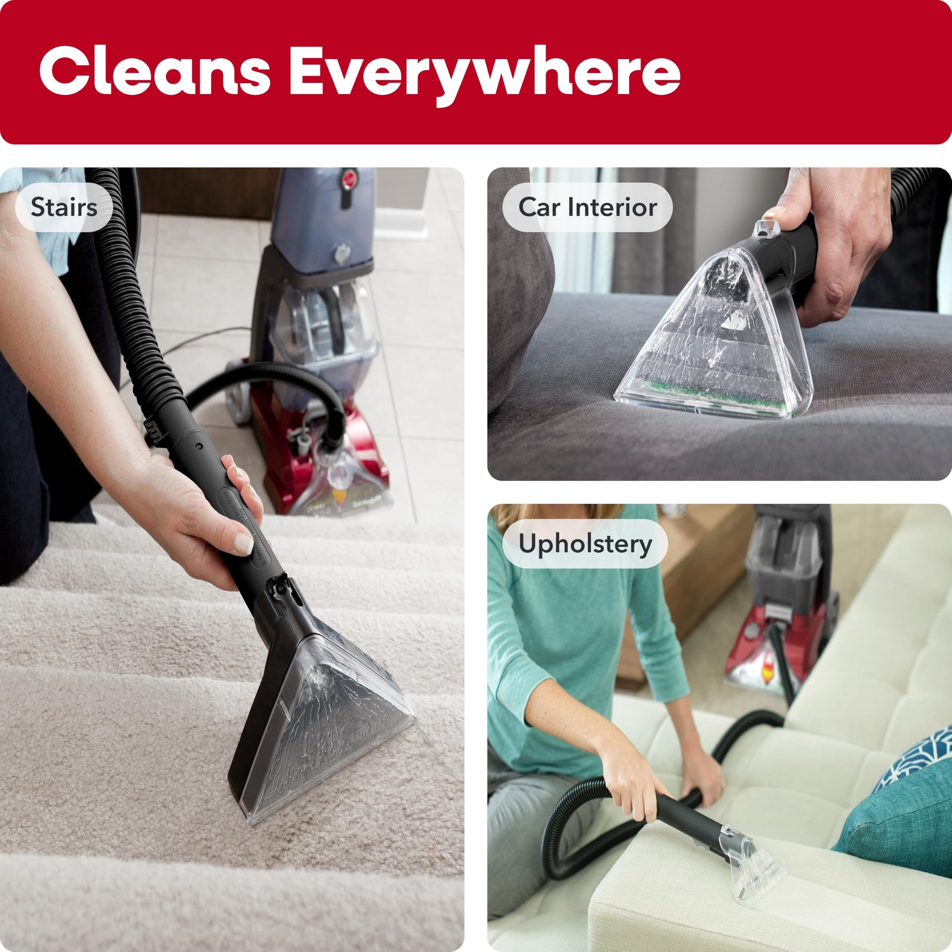 PowerScrub Deluxe Carpet Cleaner Machine
