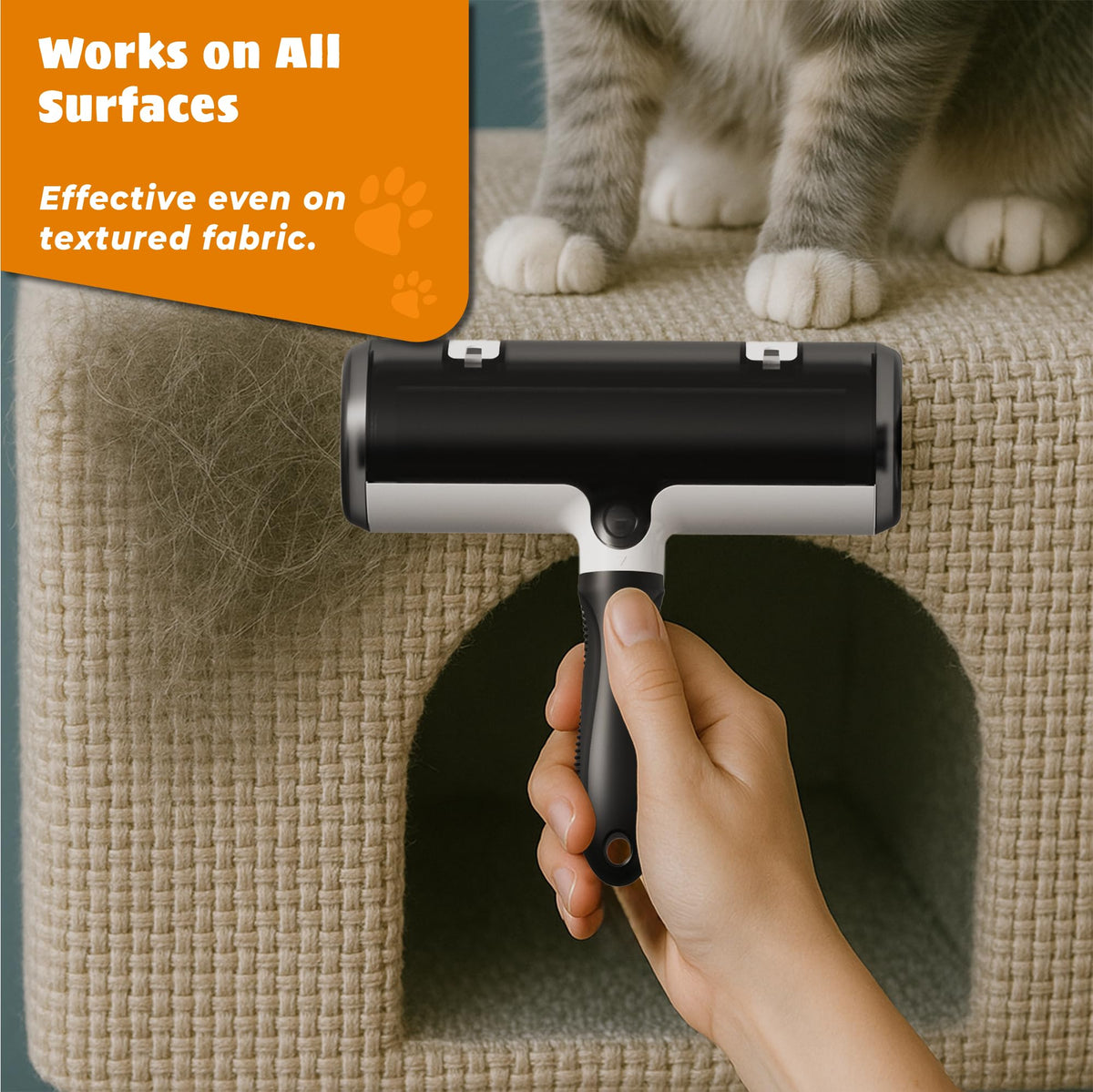 Pet Hair Remover and Reusable Lint Roller