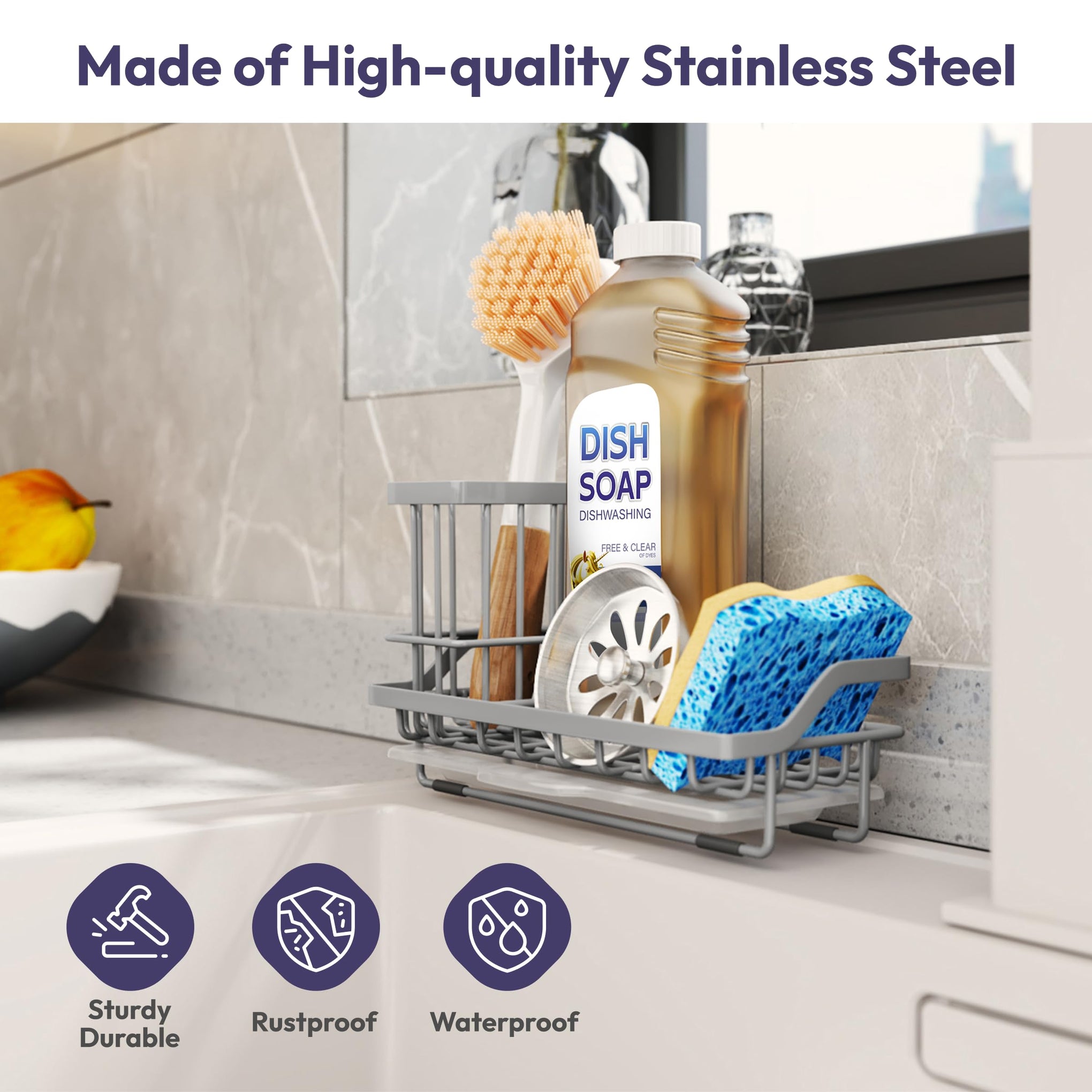 Sink Caddy Sponge Holder