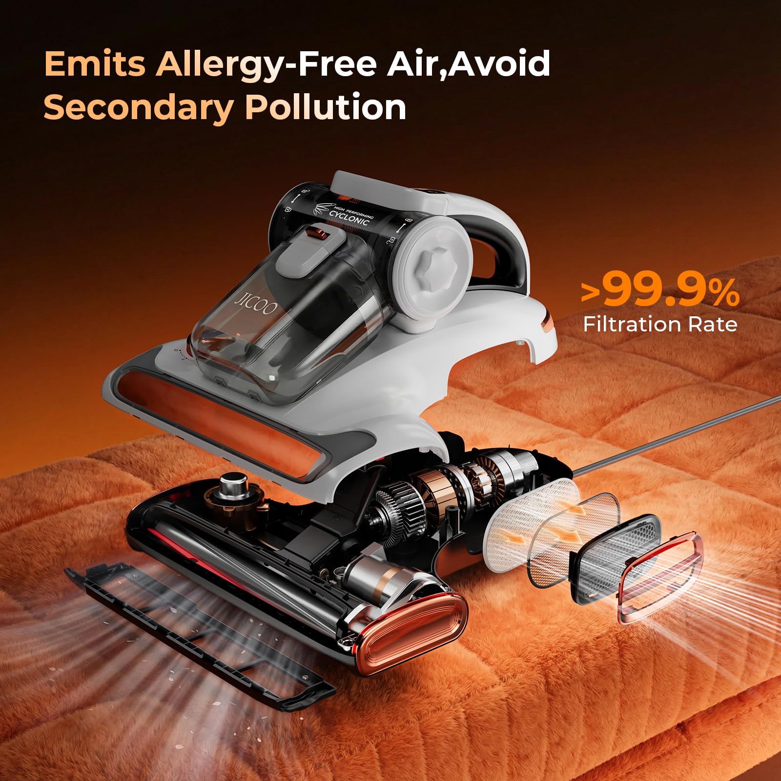 T600 Mattress Bed Vacuum Cleaner with UV