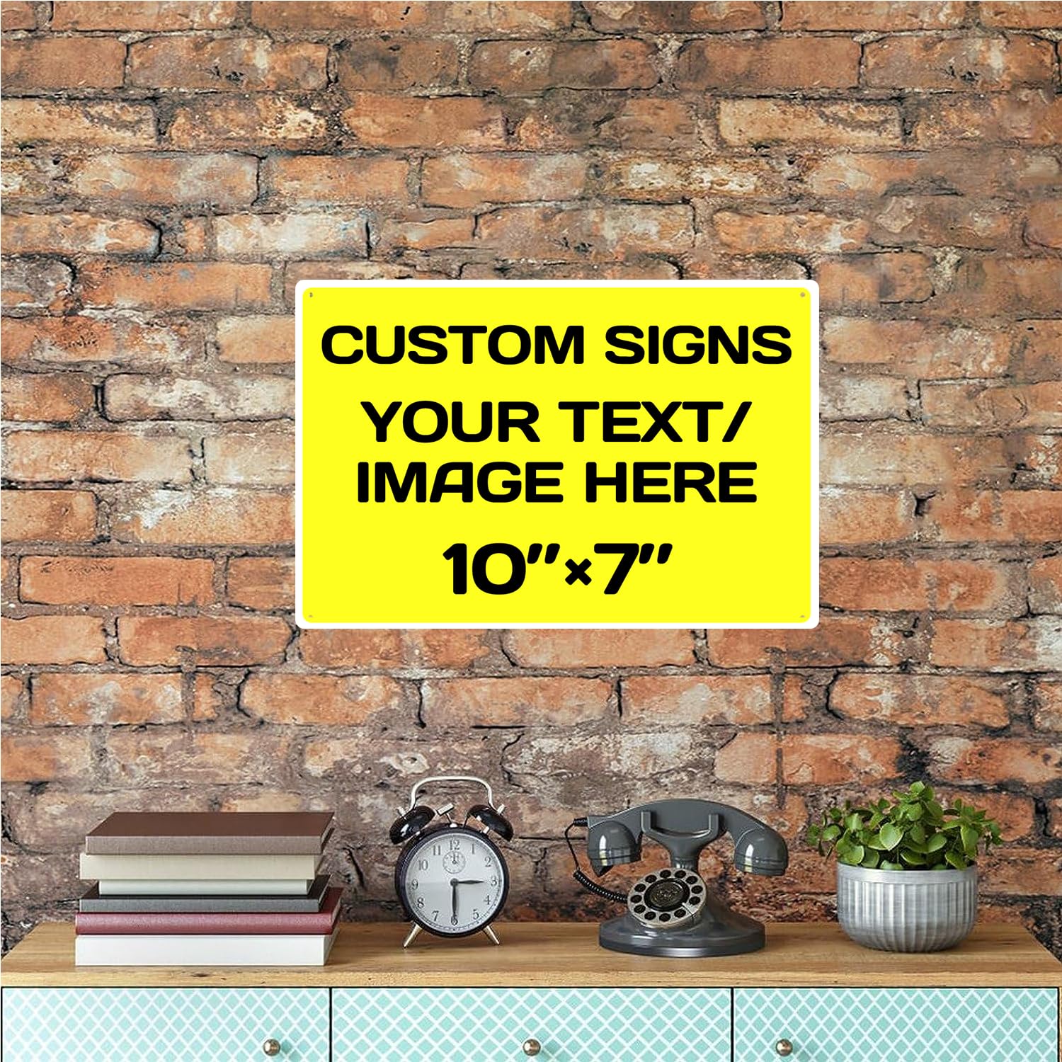 Personalized Aluminum Weatherproof Metal Signs