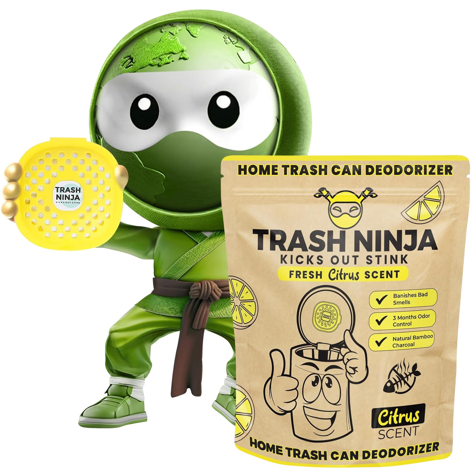 Trash Ninja Trash Odor Eliminator