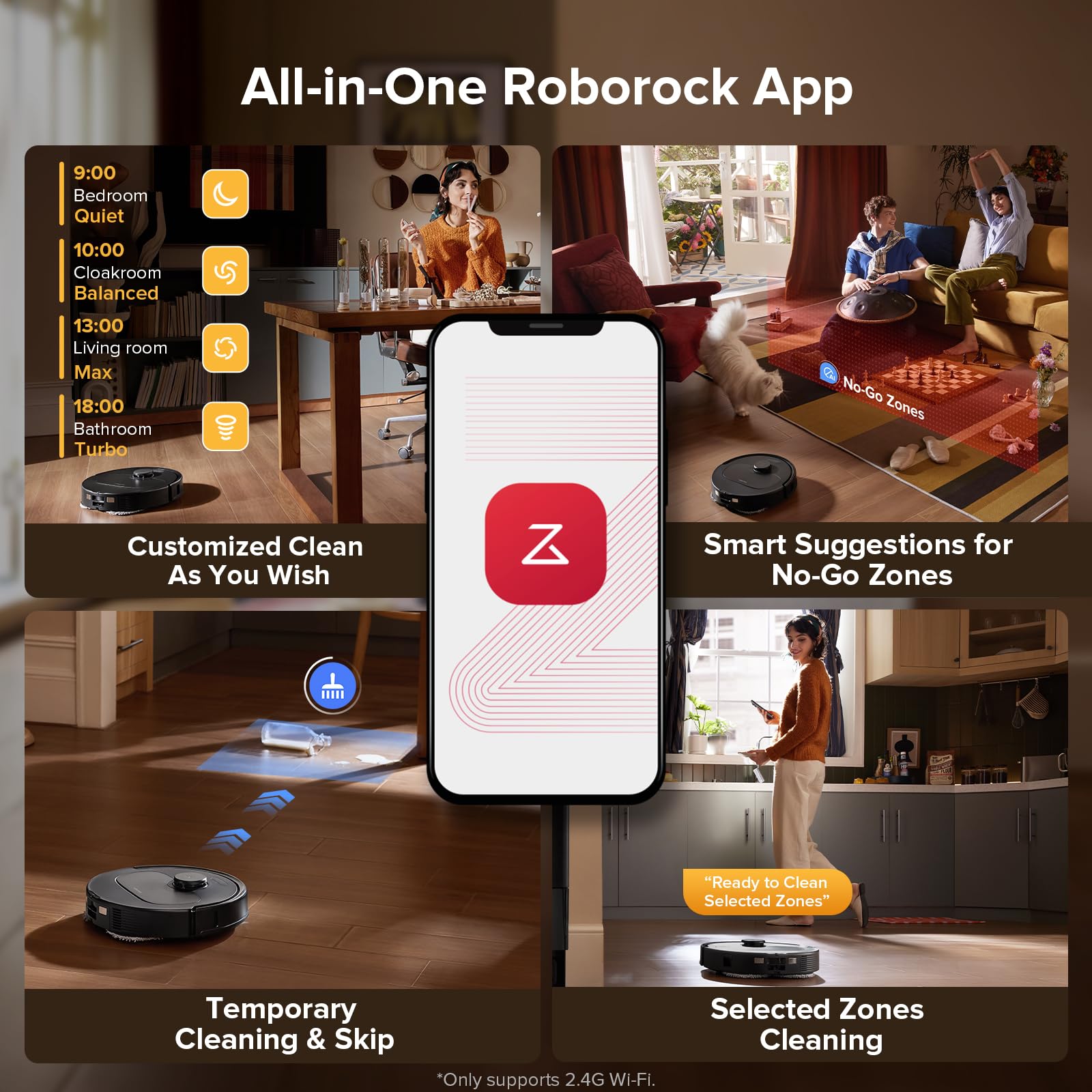 QV 35S Robot Vacuum and Mop