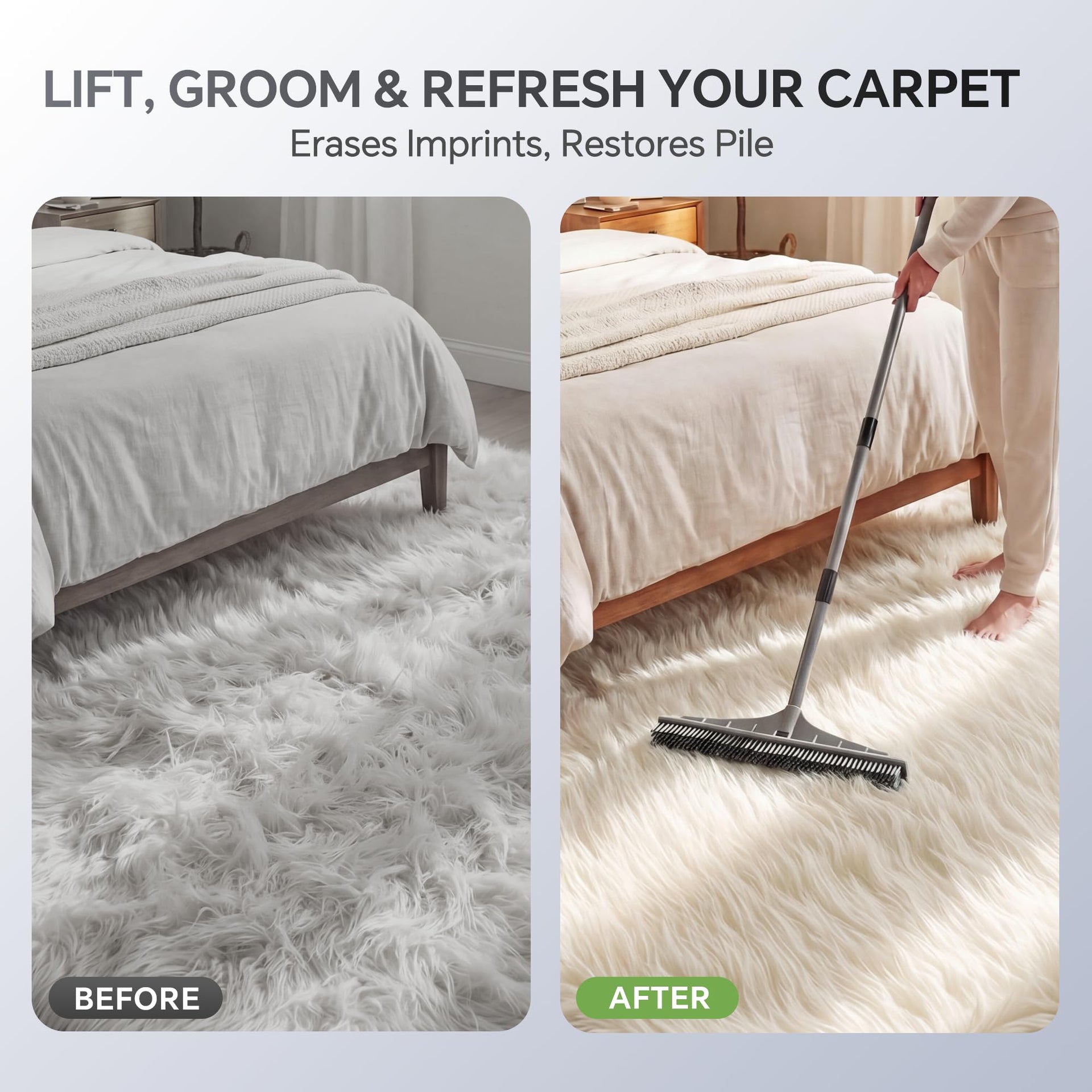 Carpet Brush for Pet Hair Removal