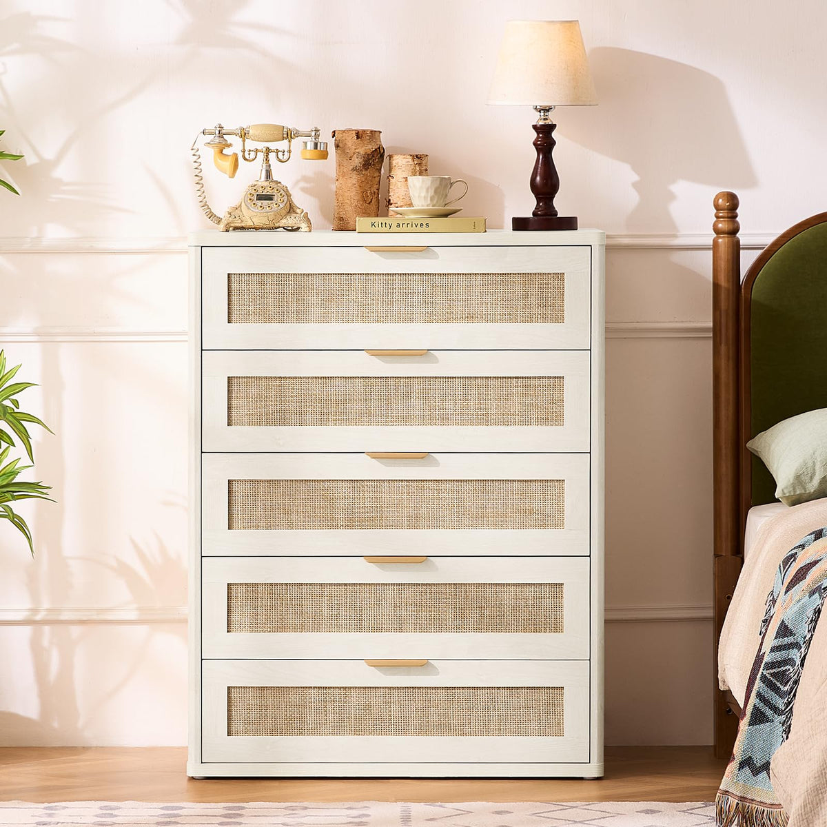 Rattan Dresser for Bedroom