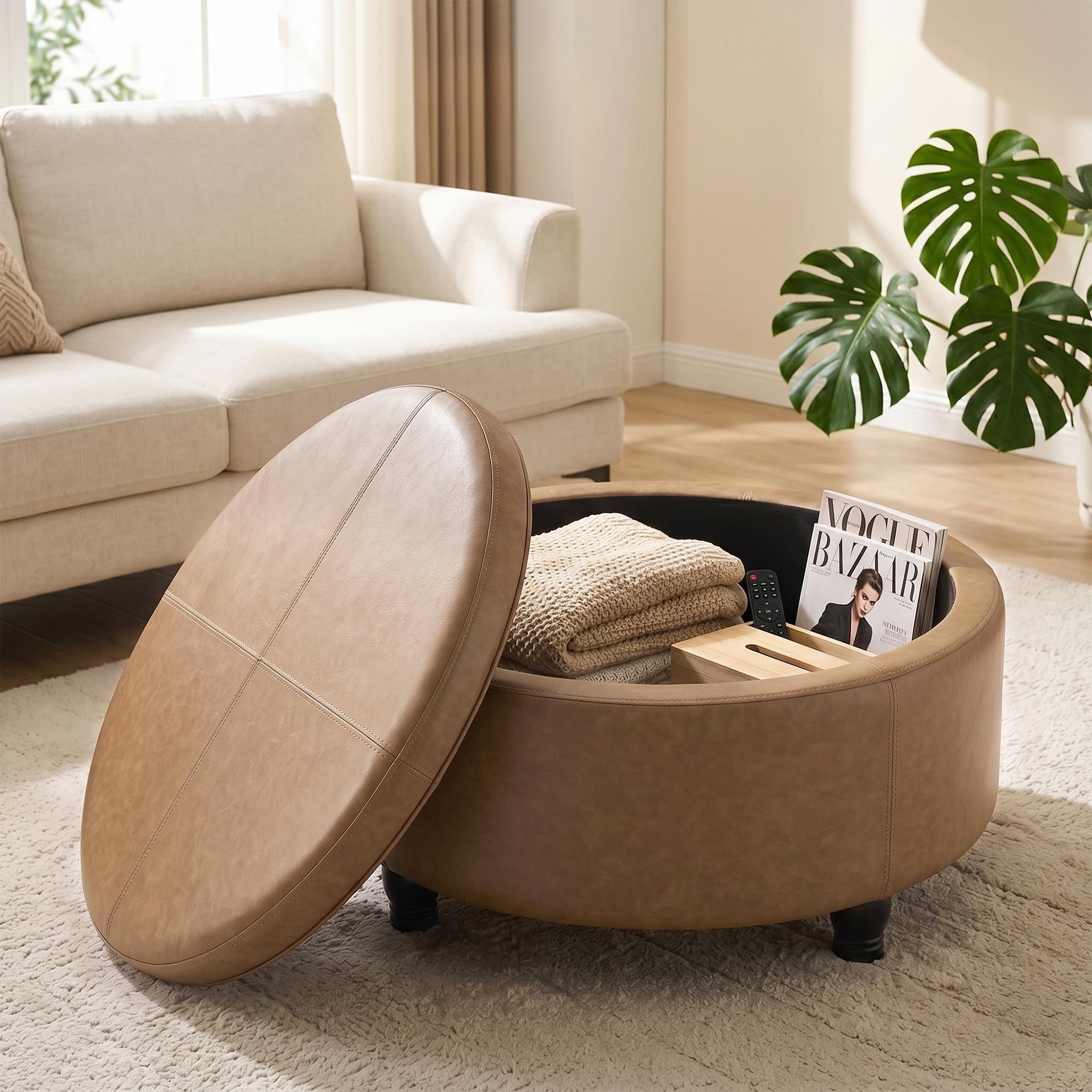 30 Inch Round Ottoman