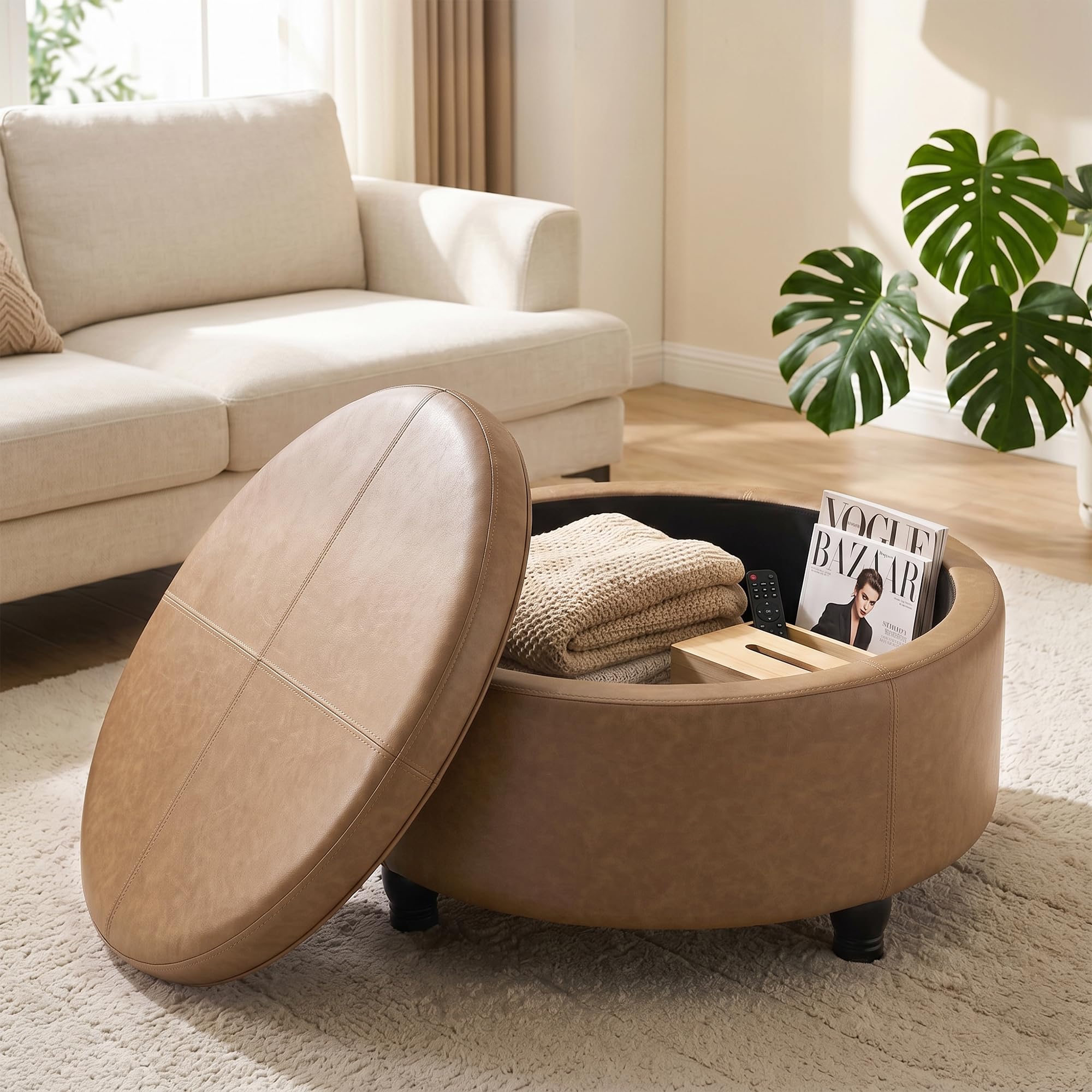 30 Inch Round Ottoman