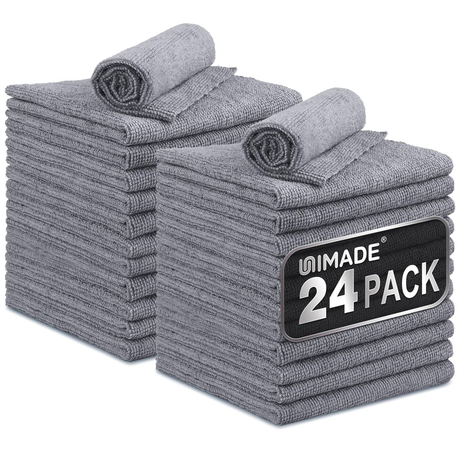 Microfiber Cleaning Cloth (24 Count)