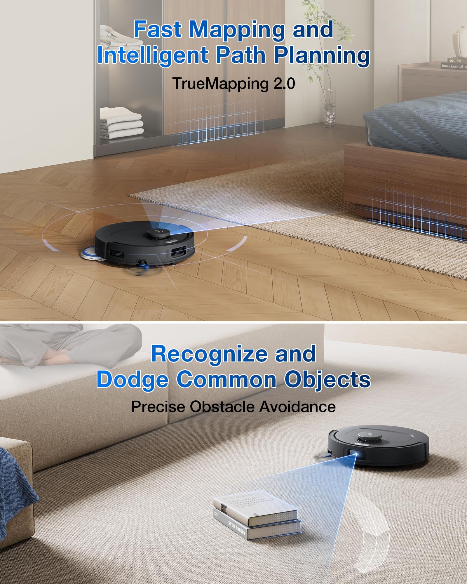 DEEBOT T30C Robot Vacuum and Mop