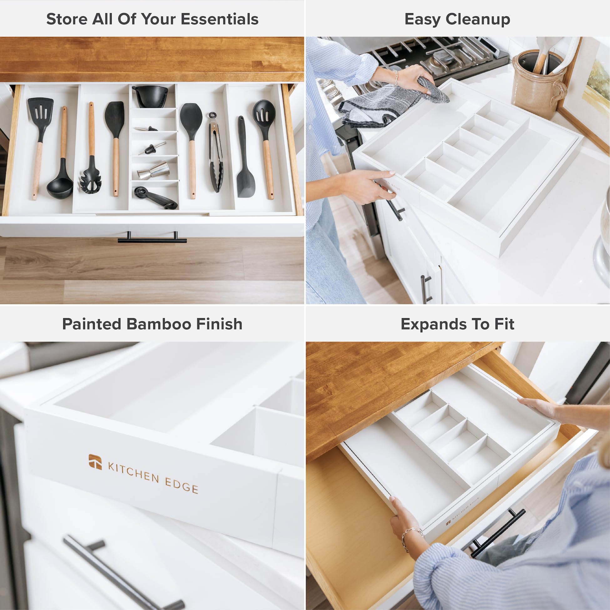 Utensil & Junk Drawer Organizer