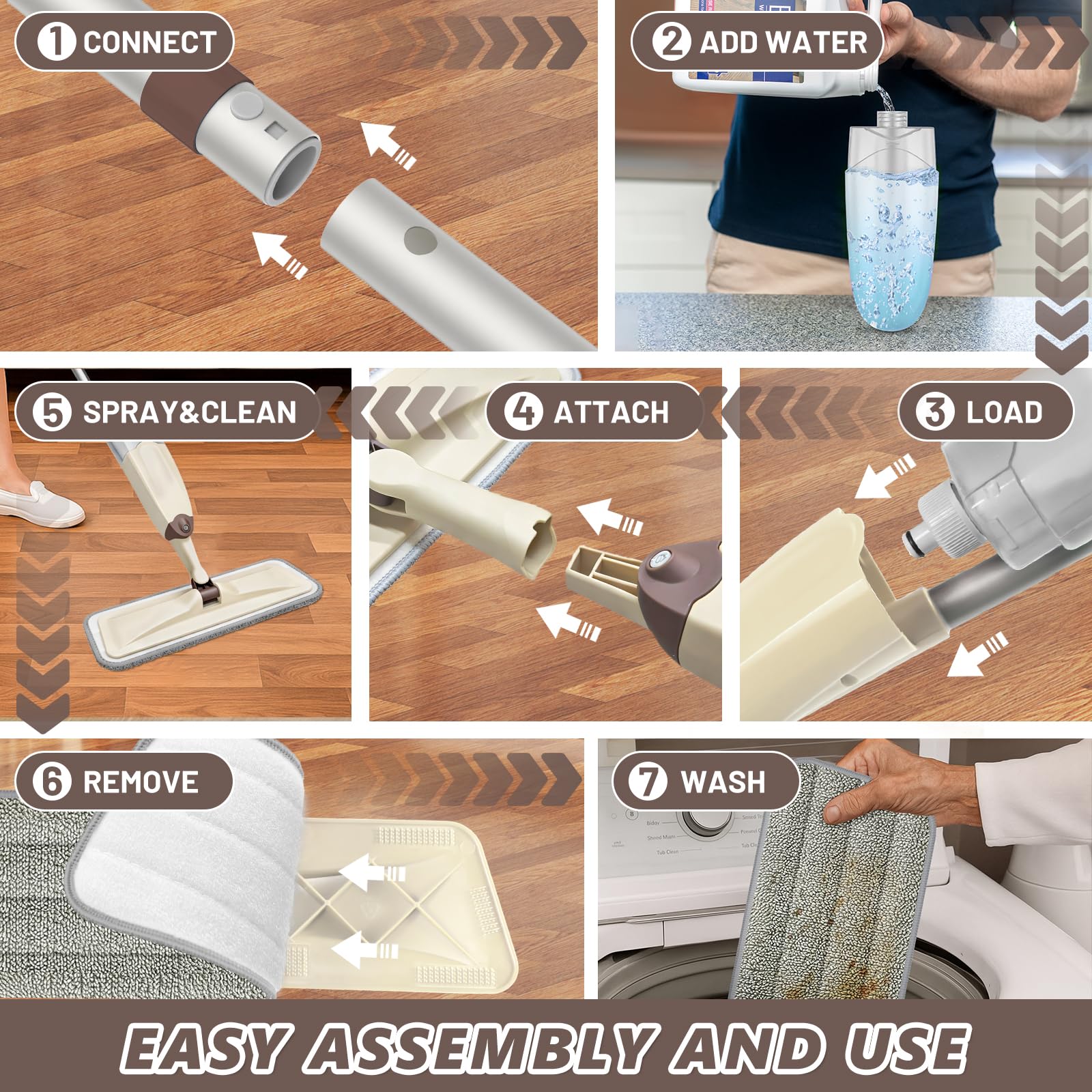 Wet Mop for Floor Cleaning