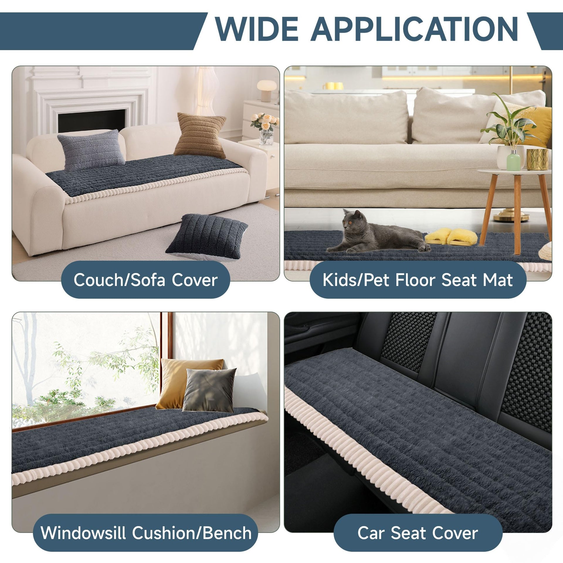 Couch Cover for Dogs Washable (3 Count)