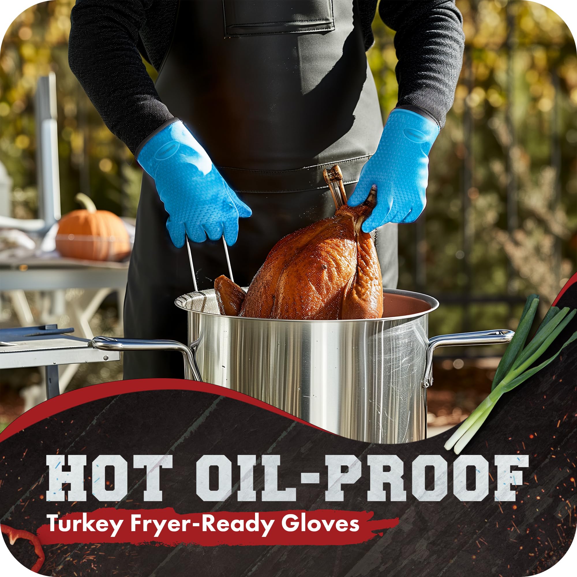 XL Silicone Smoker Oven Gloves (2 Count)